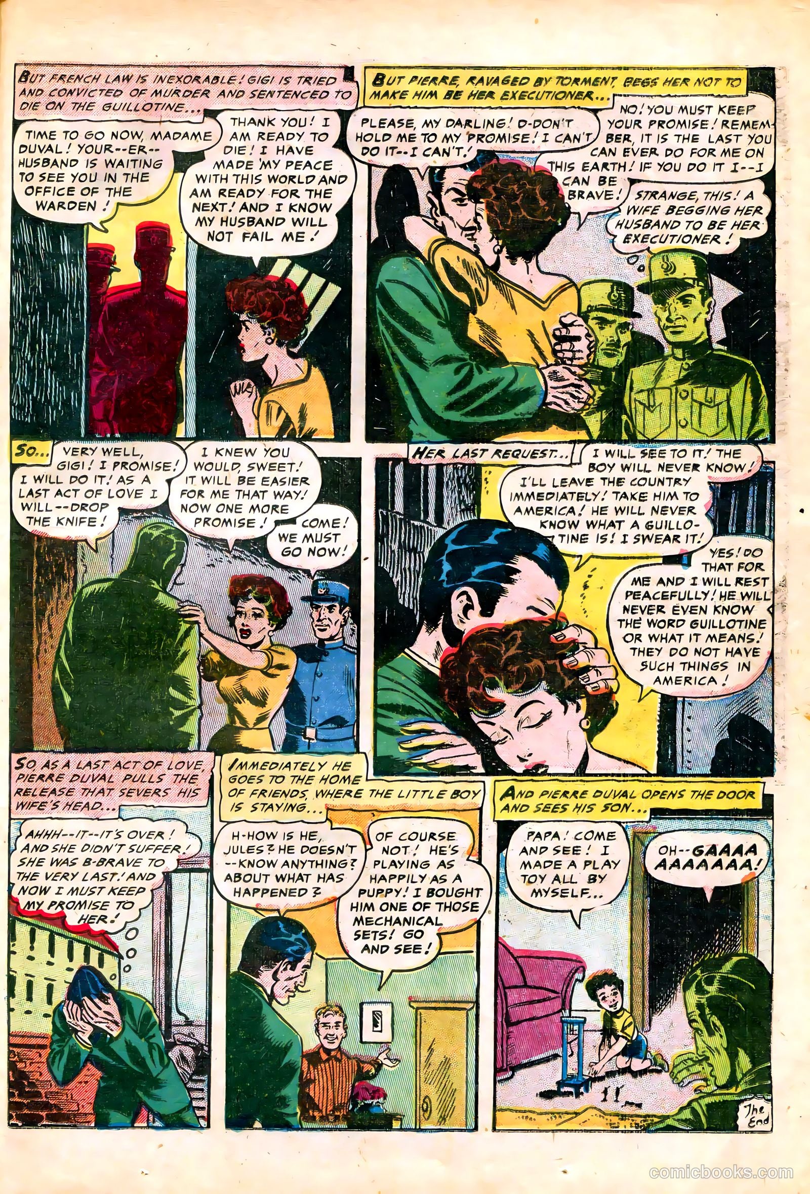 Fantastic Fears #8 (1954) — page 25 of 36