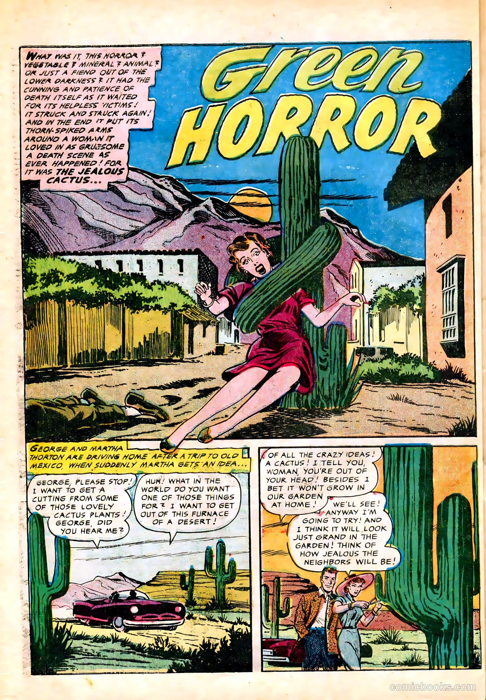 Fantastic Fears #8 (1954) — page 28 of 36