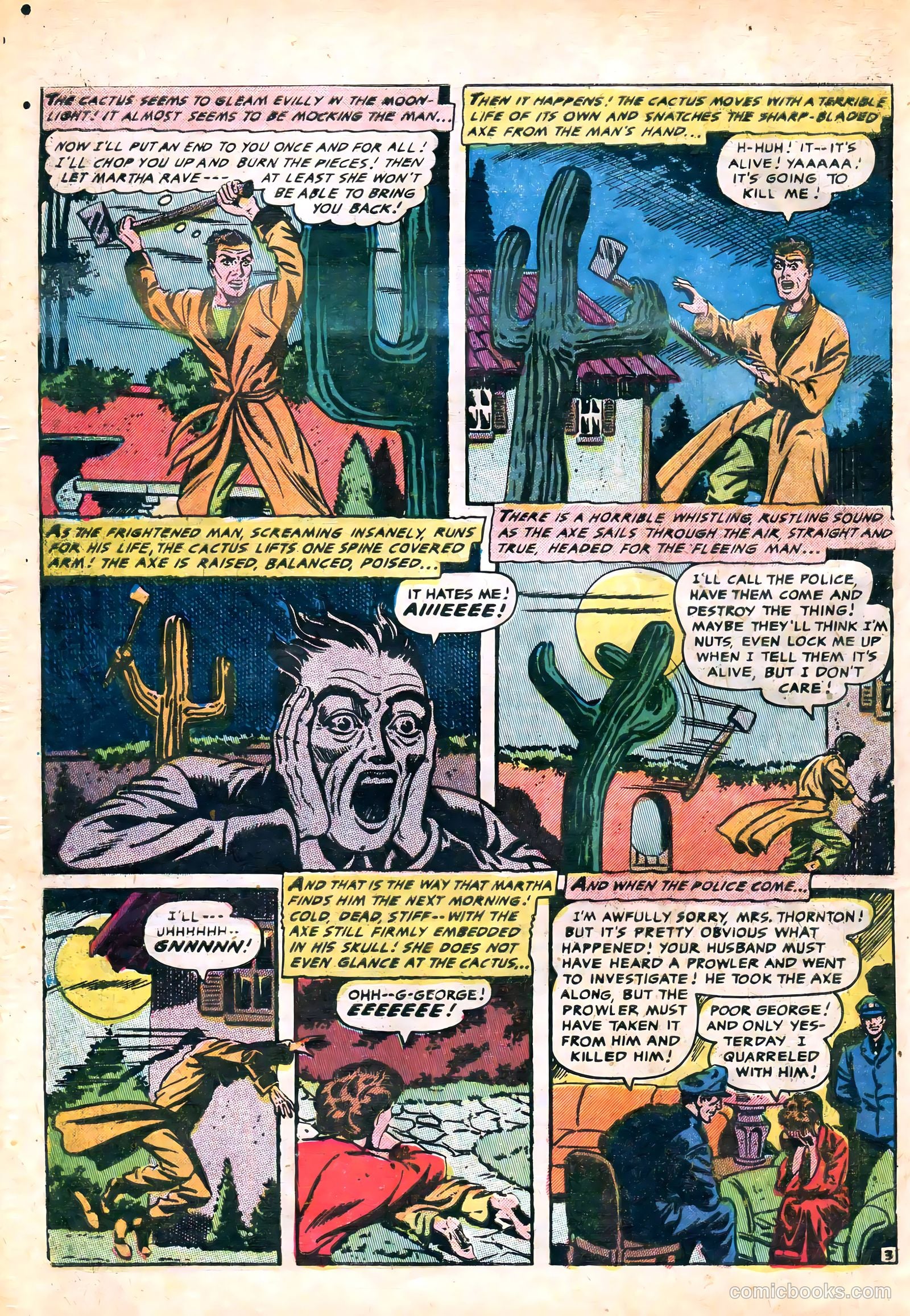 Fantastic Fears #8 (1954) — page 30 of 36