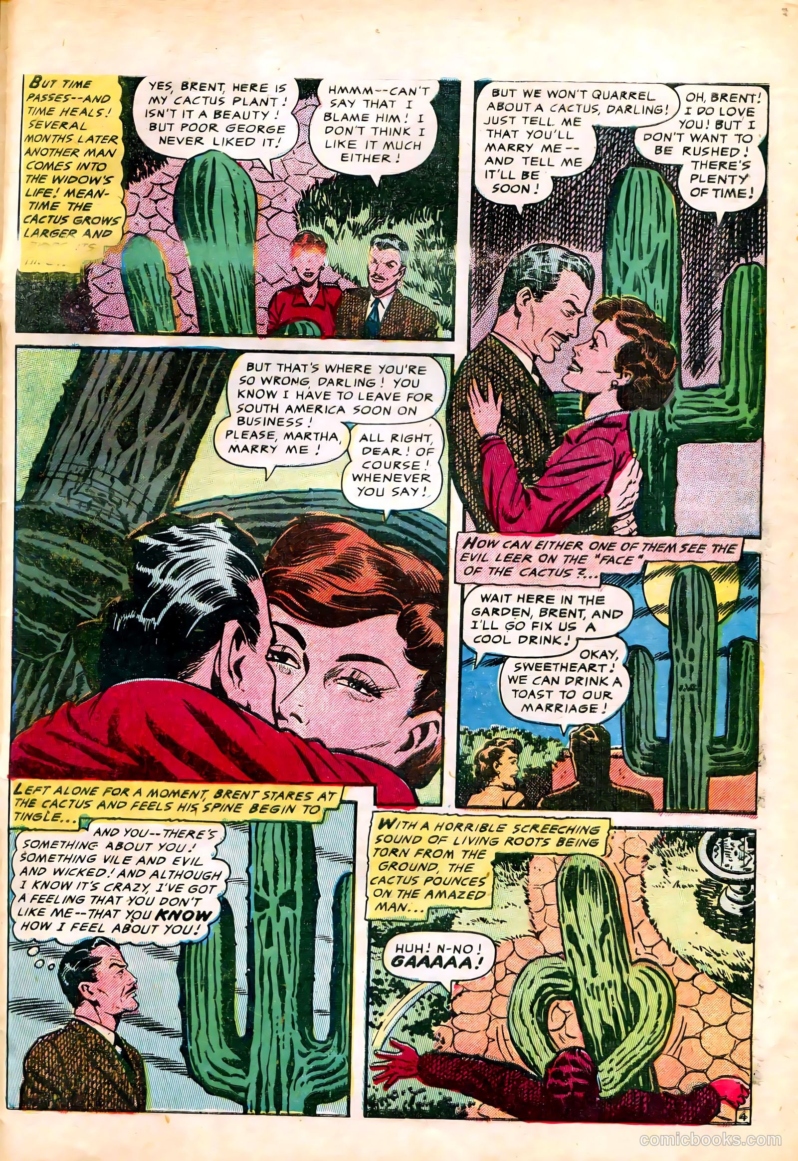 Fantastic Fears #8 (1954) — page 31 of 36