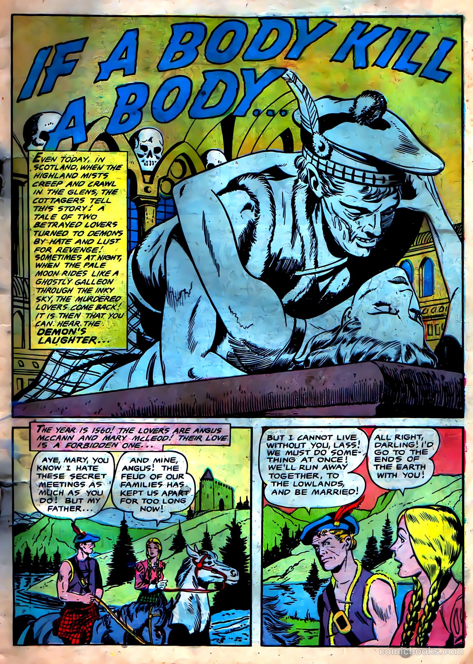 Fantastic Fears #9 (1954) — page 3 of 36