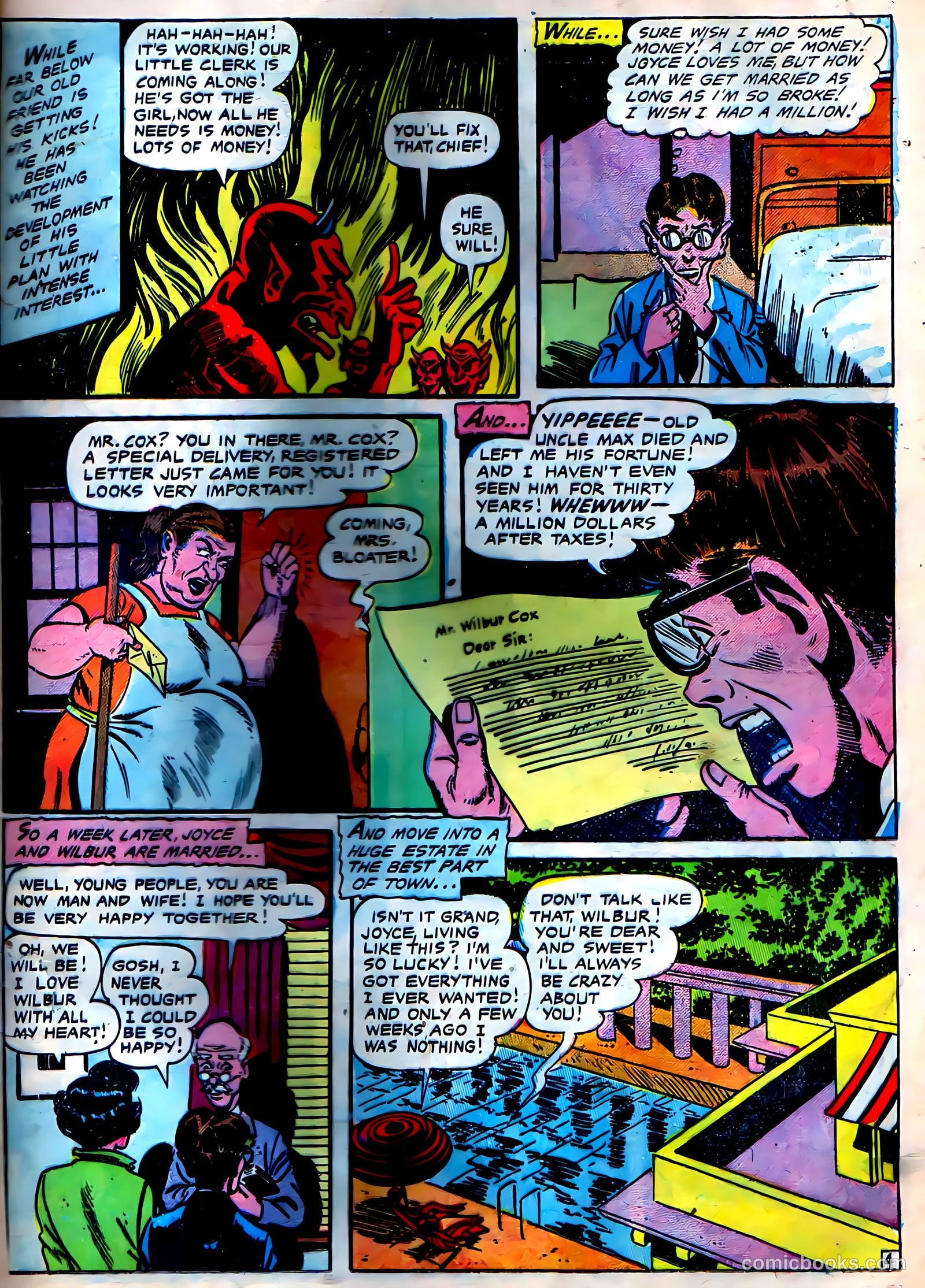 Fantastic Fears #9 (1954) — page 15 of 36