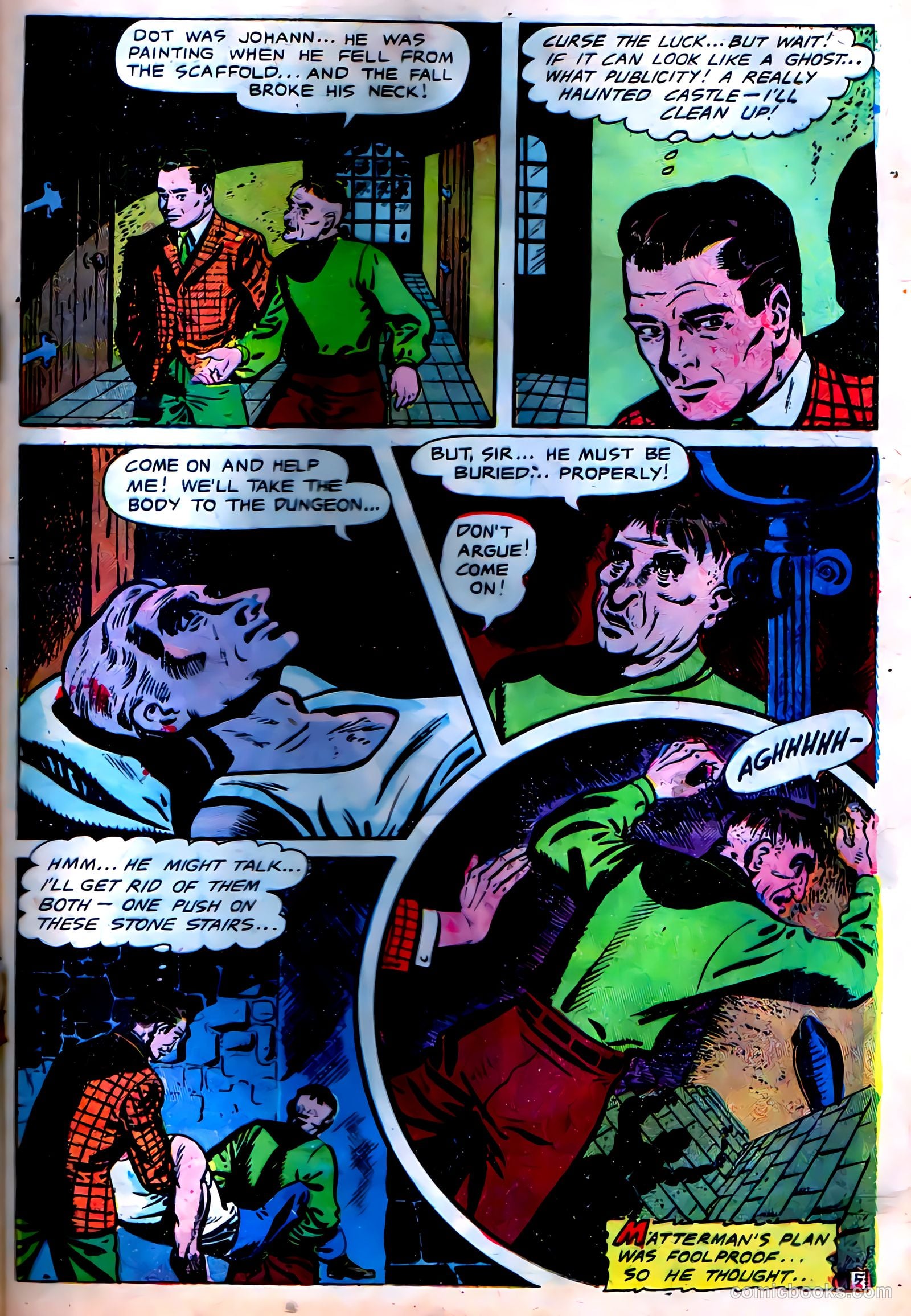 Fantastic Fears #9 (1954) — page 23 of 36