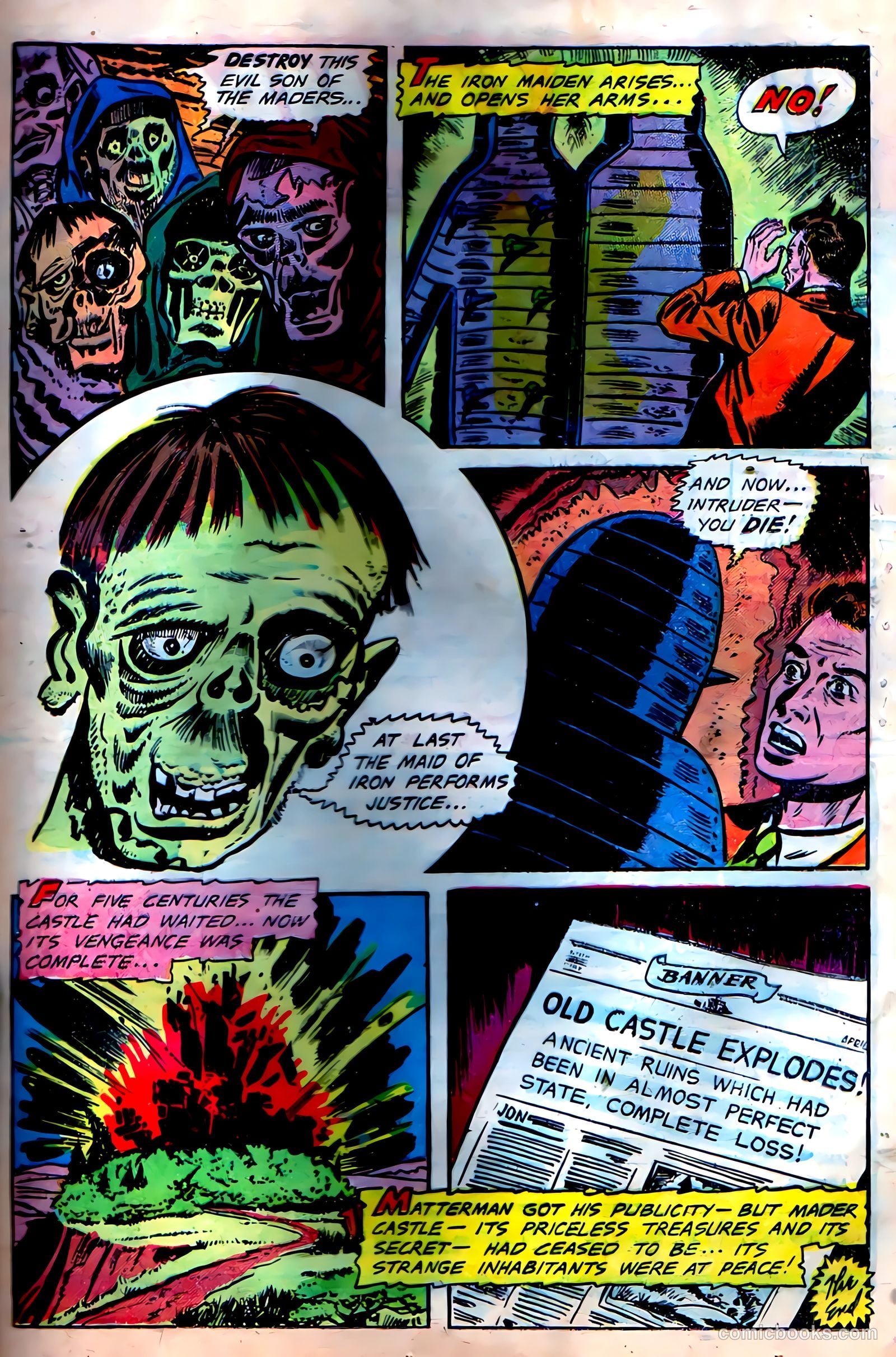 Fantastic Fears #9 (1954) — page 25 of 36