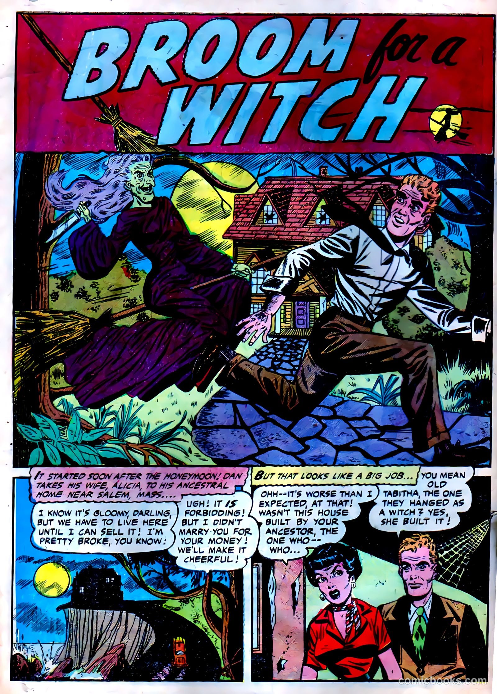 Fantastic Fears #9 (1954) — page 28 of 36