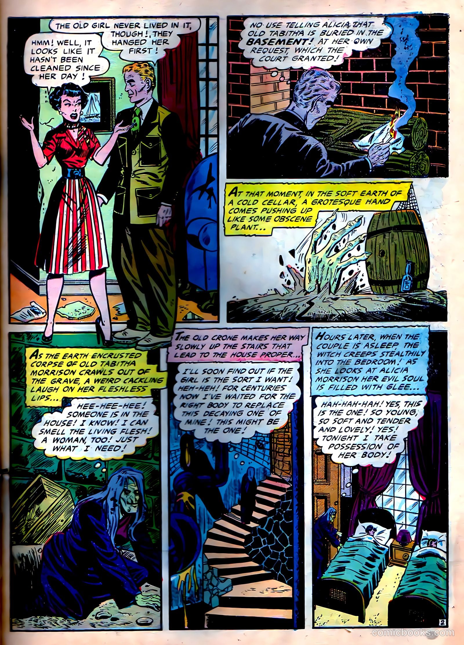 Fantastic Fears #9 (1954) — page 29 of 36