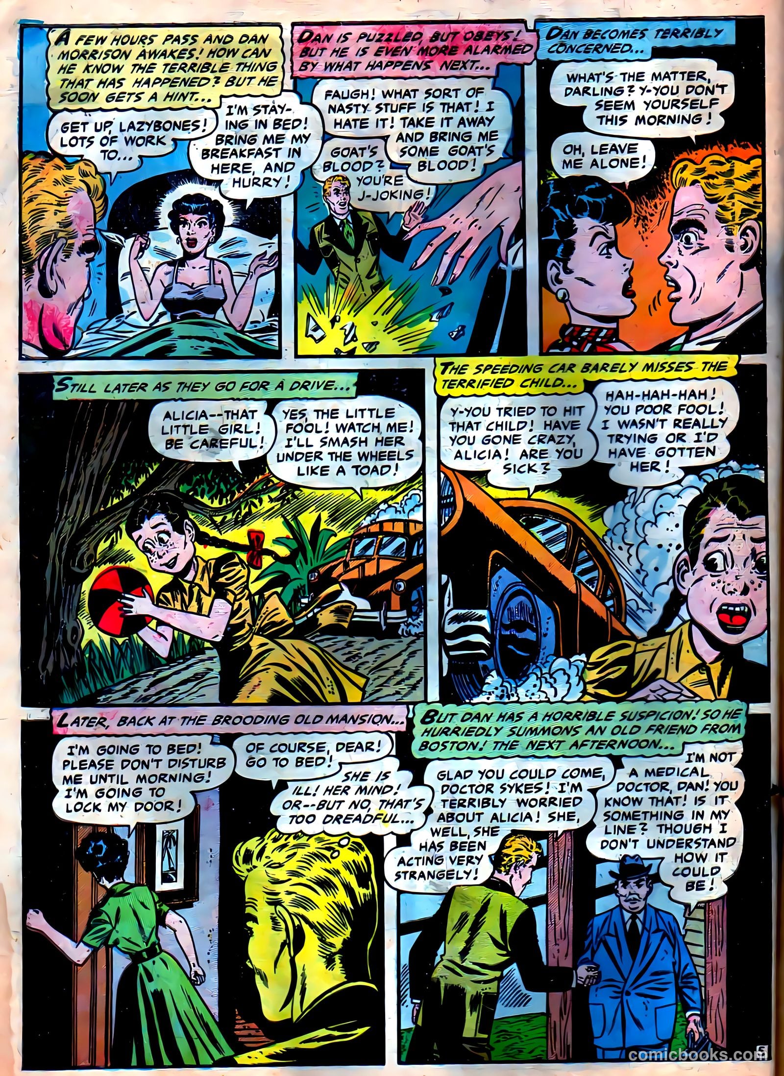Fantastic Fears #9 (1954) — page 32 of 36