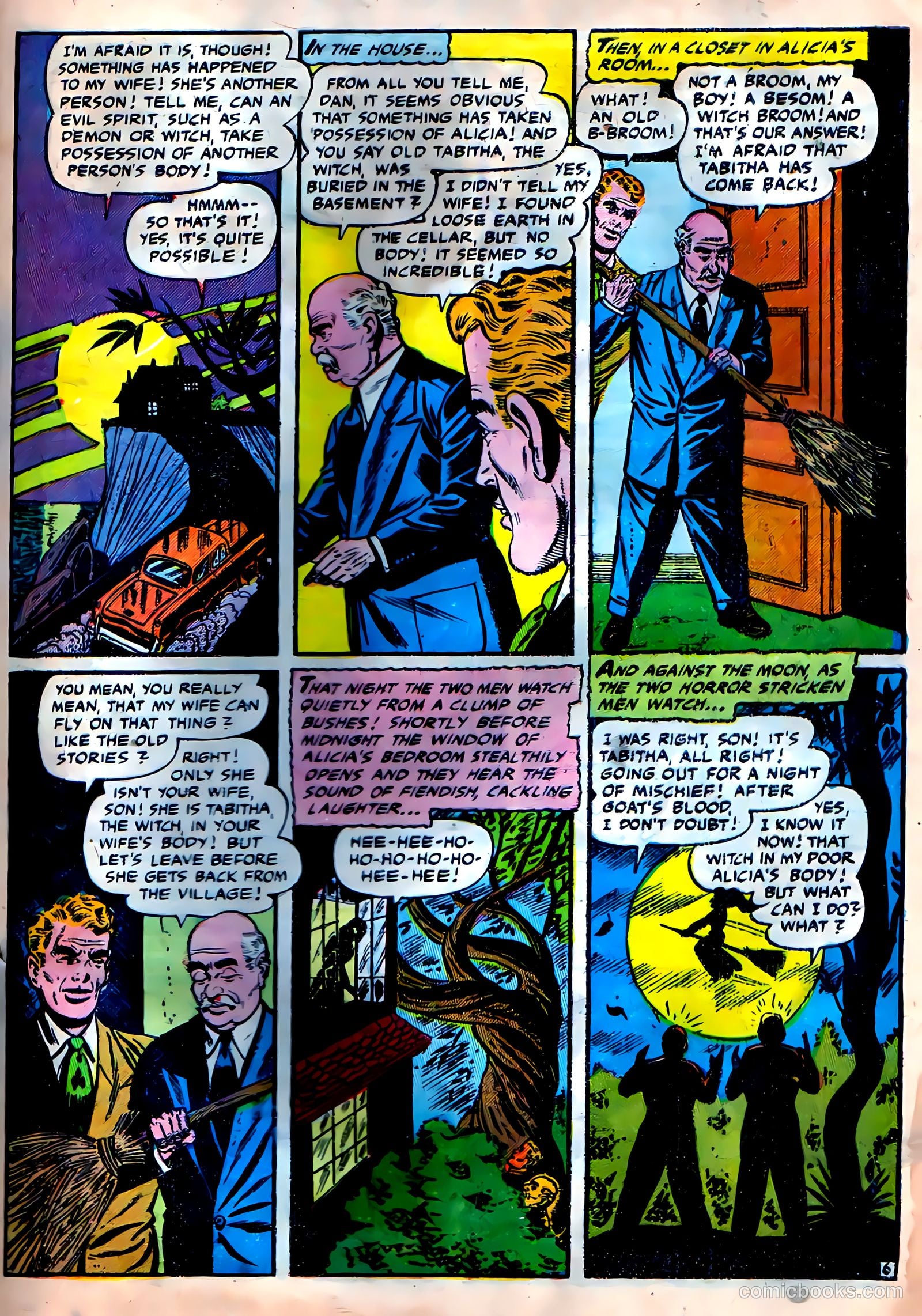Fantastic Fears #9 (1954) — page 33 of 36