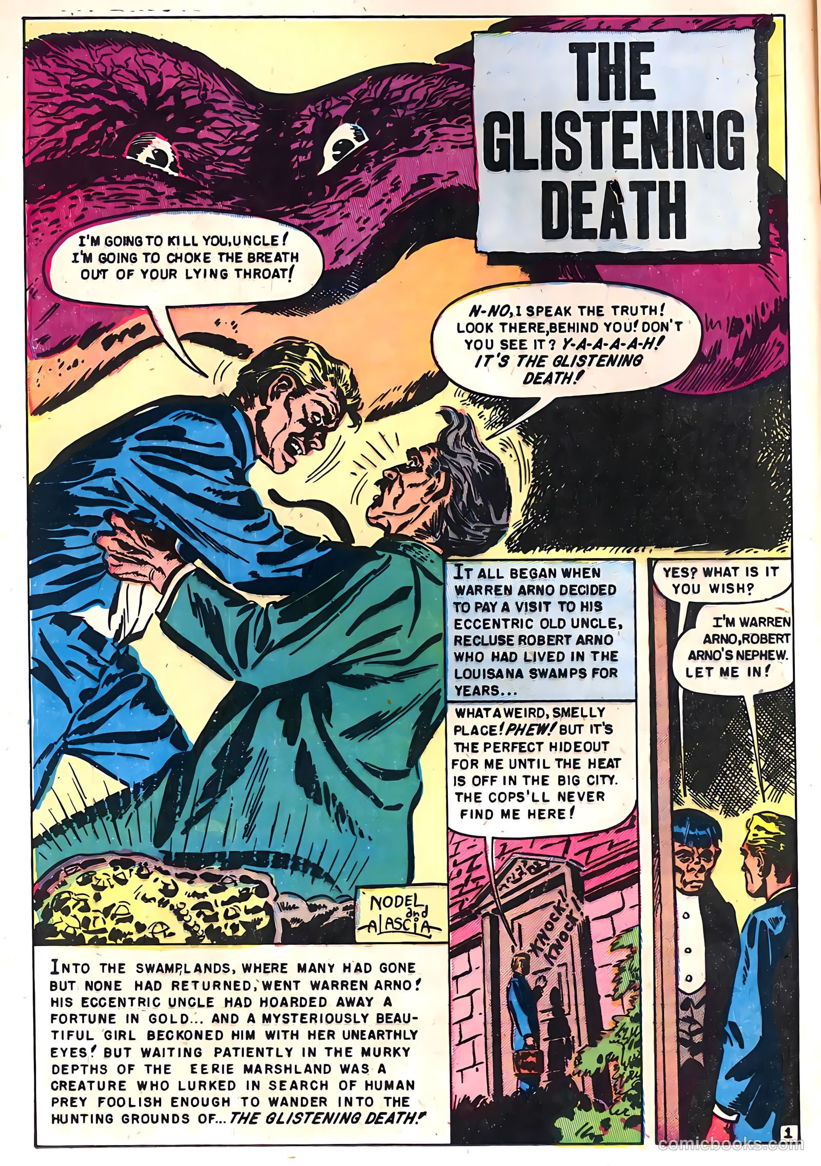 Fantastic Tales #1 (1958) — page 12 of 36