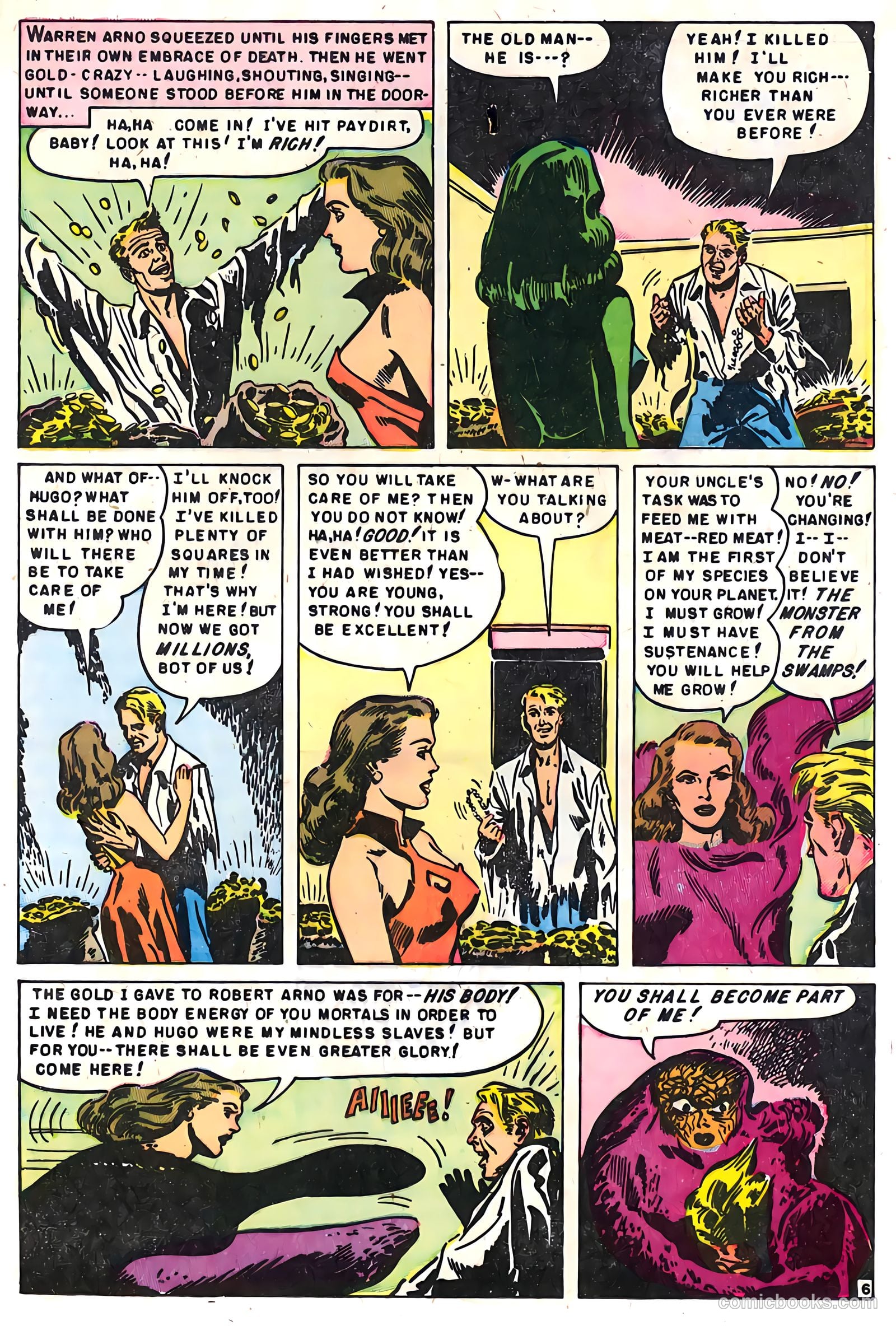Fantastic Tales #1 (1958) — page 17 of 36