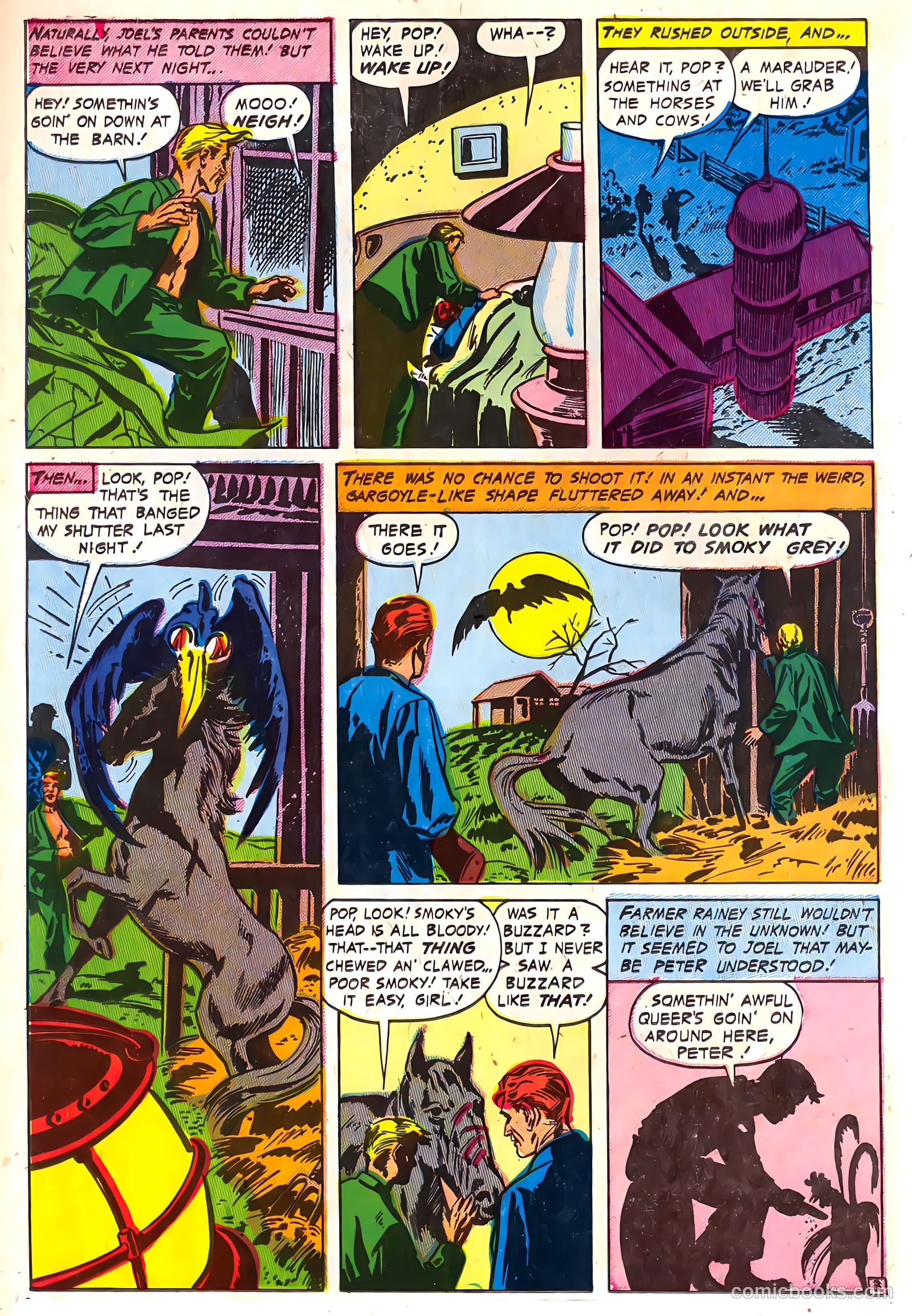 Fantastic Tales #1 (1958) — page 22 of 36
