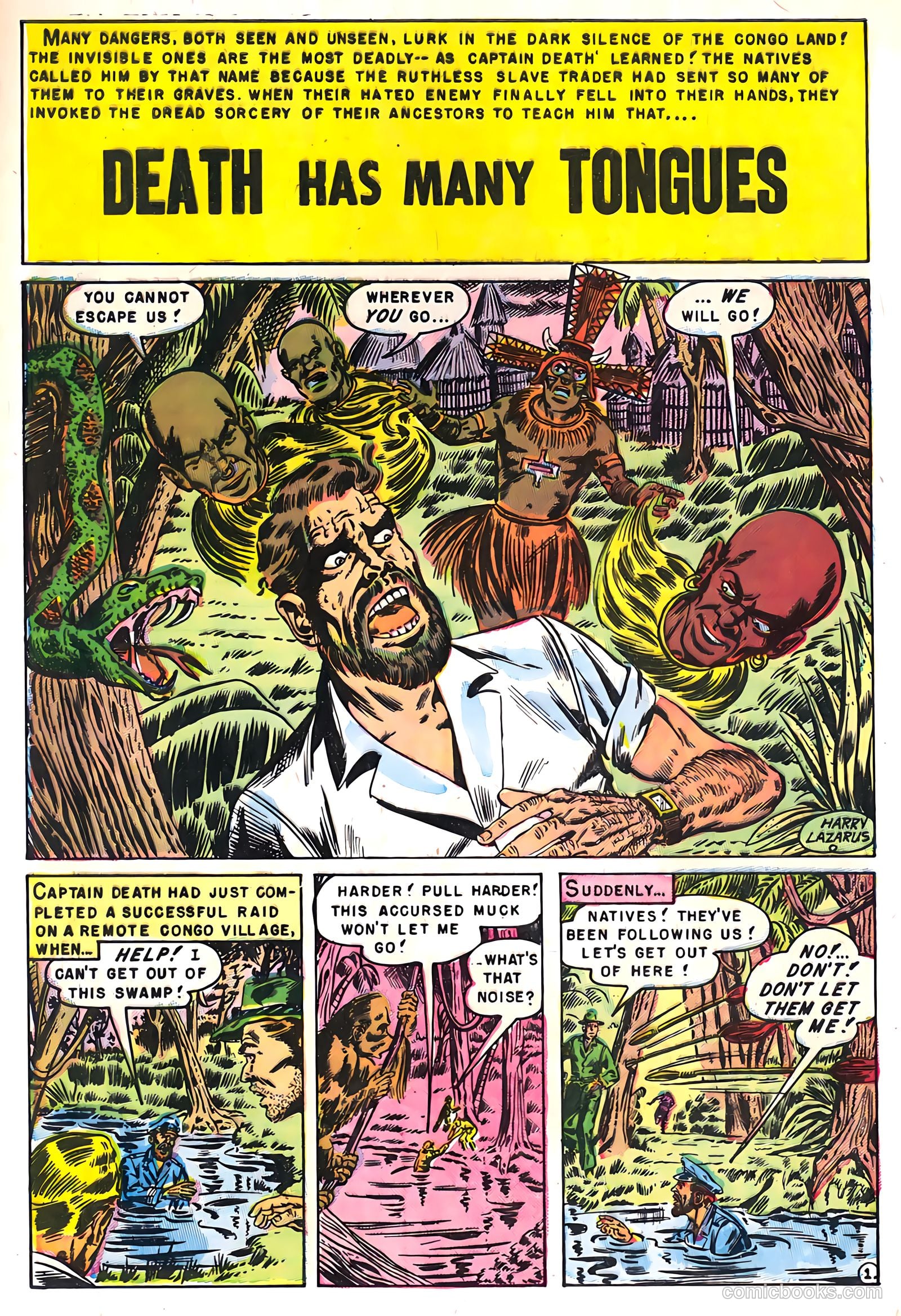 Fantastic Tales #1 (1958) — page 28 of 36