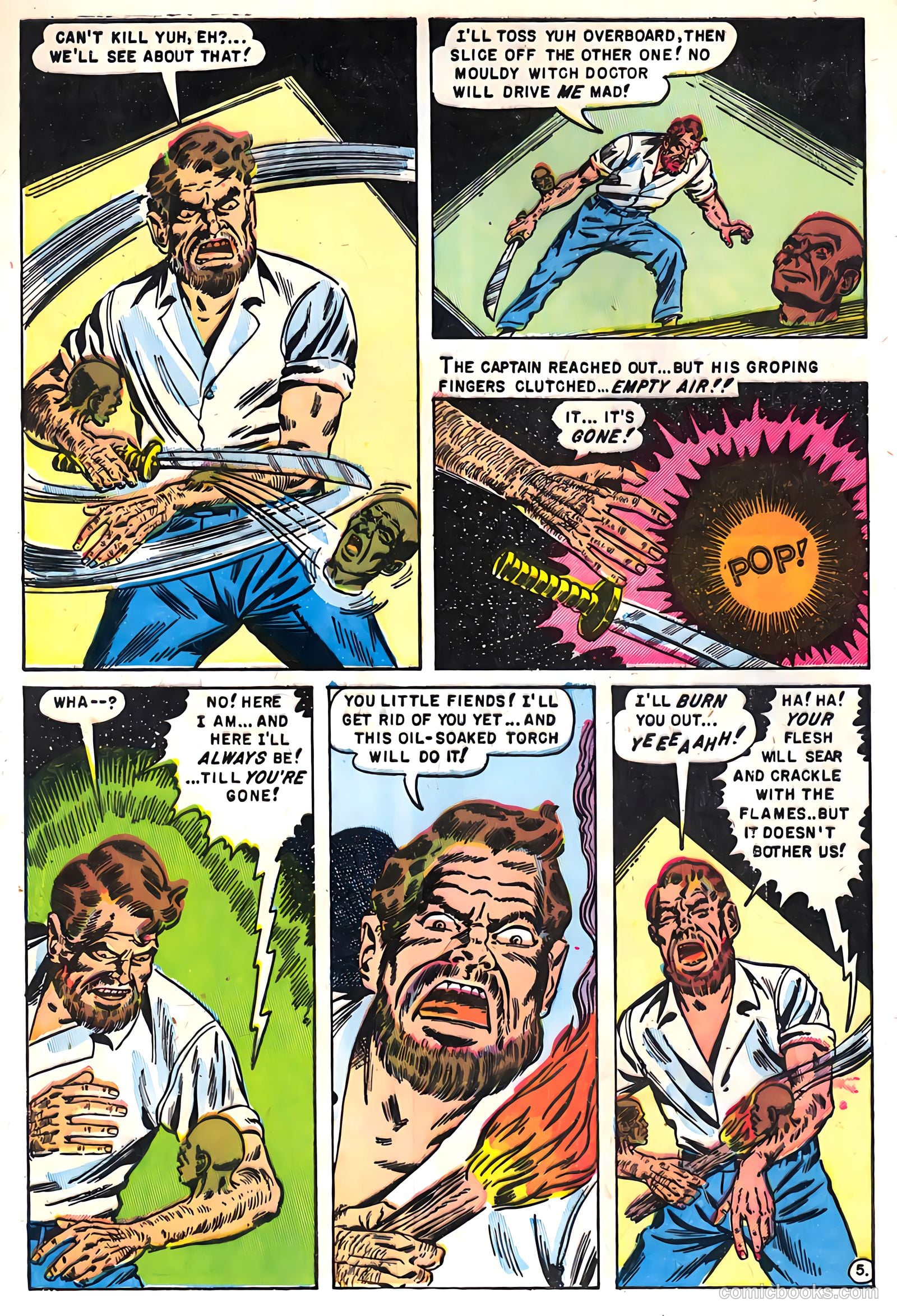 Fantastic Tales #1 (1958) — page 32 of 36