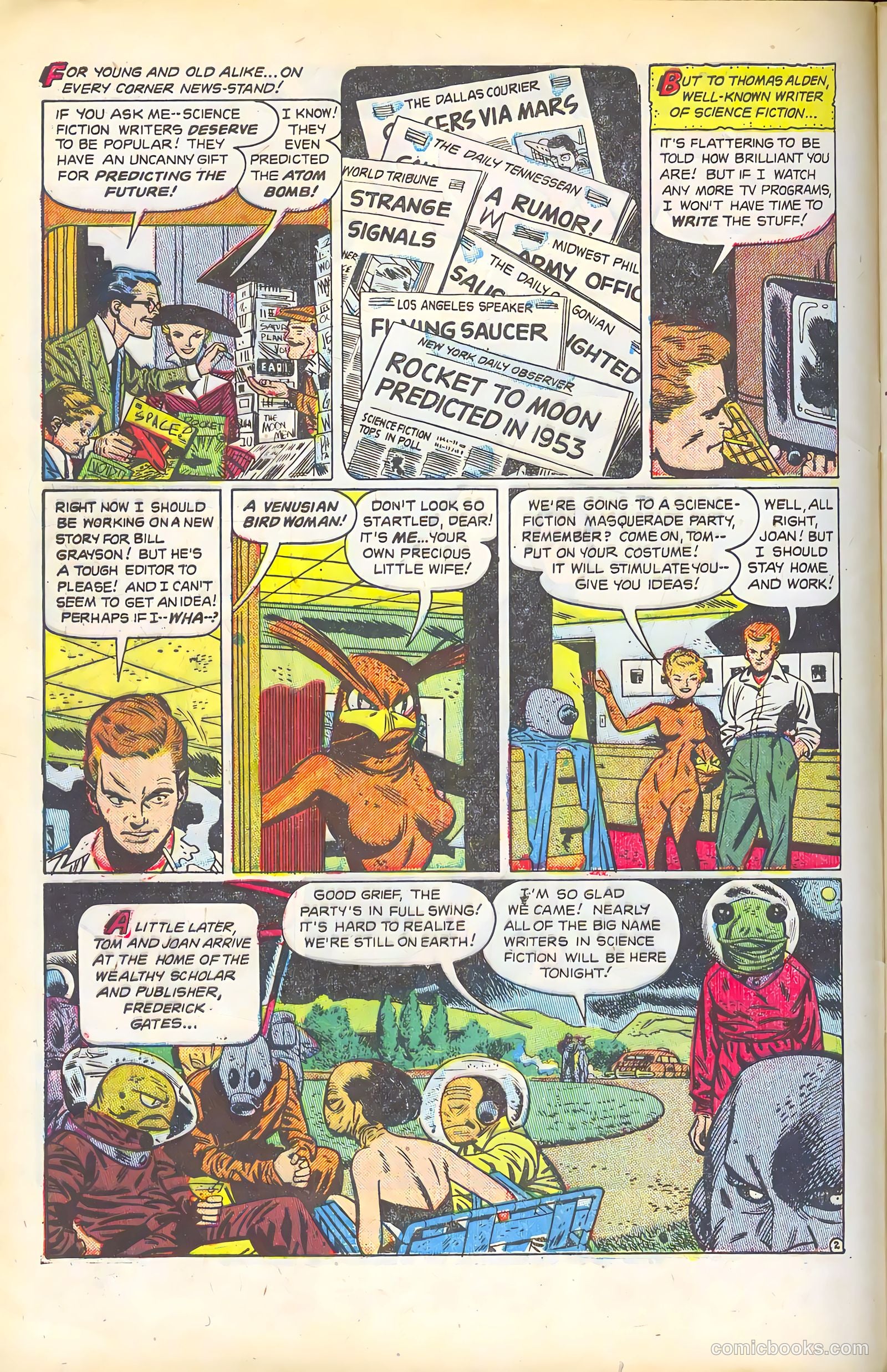 Fantastic Worlds #5 (1952) — page 4 of 36