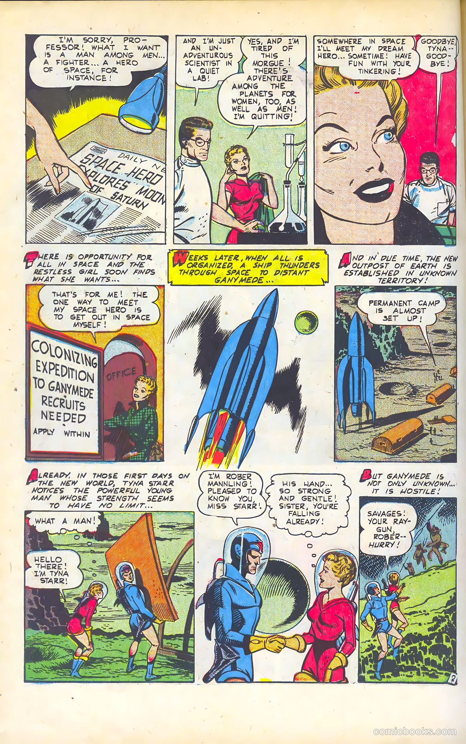 Fantastic Worlds #5 (1952) — page 22 of 36