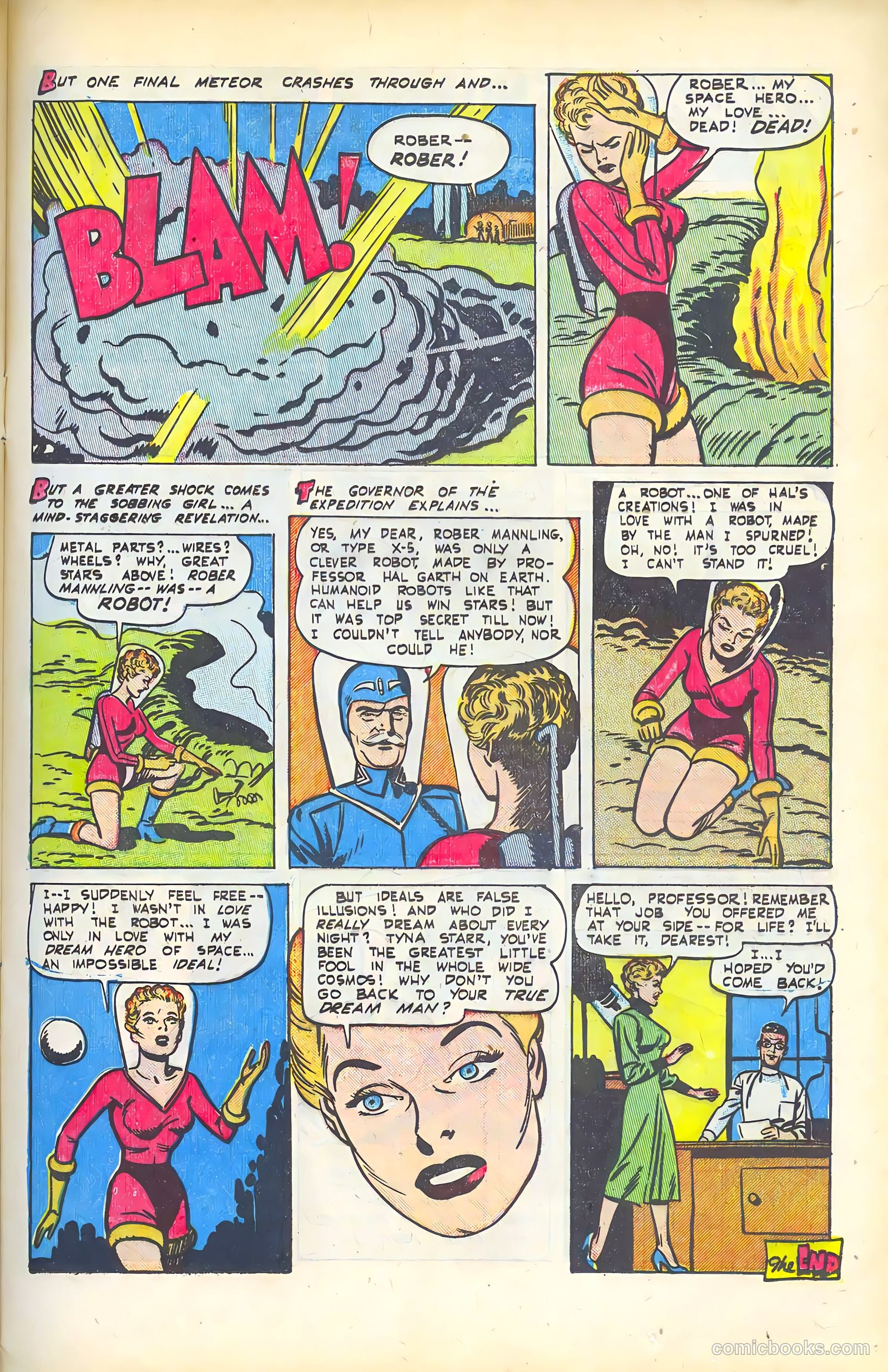 Fantastic Worlds #5 (1952) — page 25 of 36
