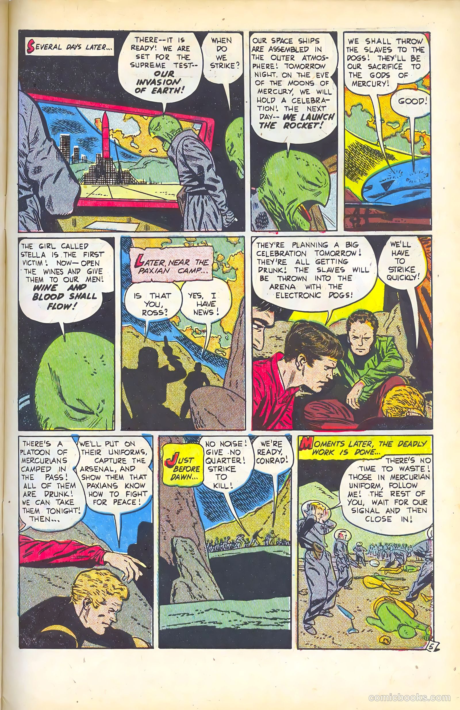 Fantastic Worlds #5 (1952) — page 31 of 36