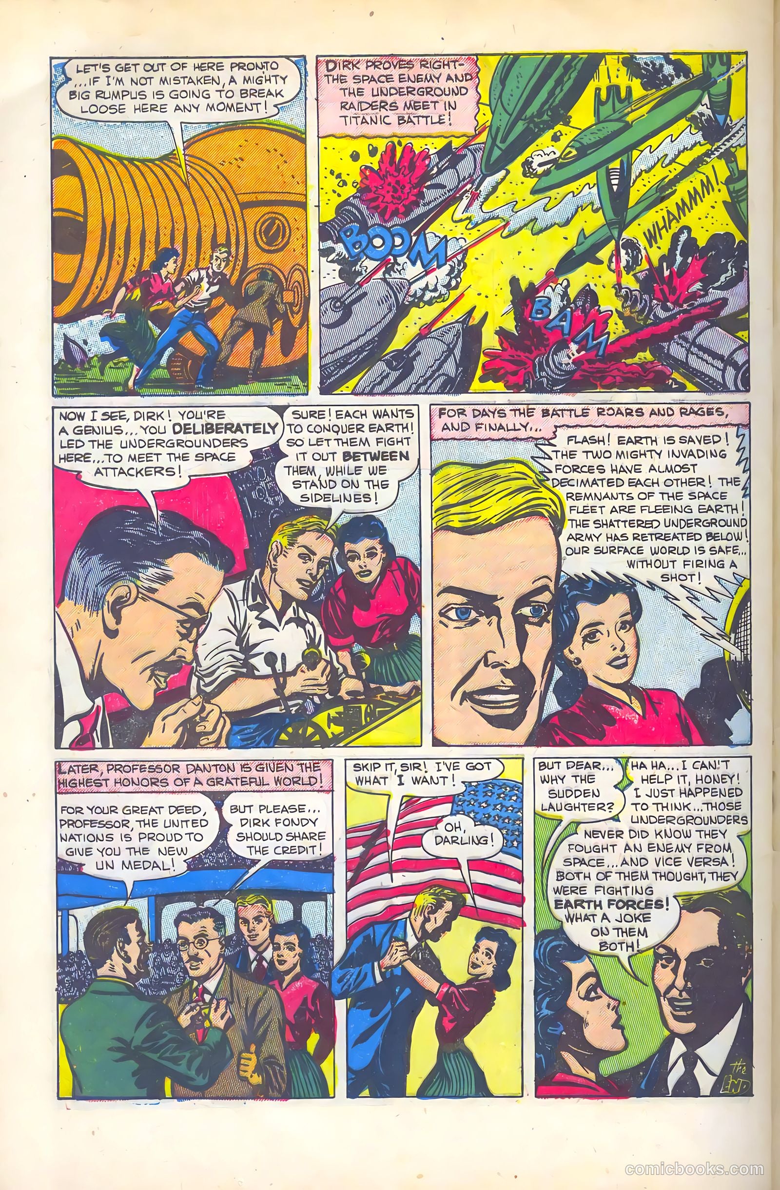 Fantastic Worlds #7 (1953) — page 32 of 36