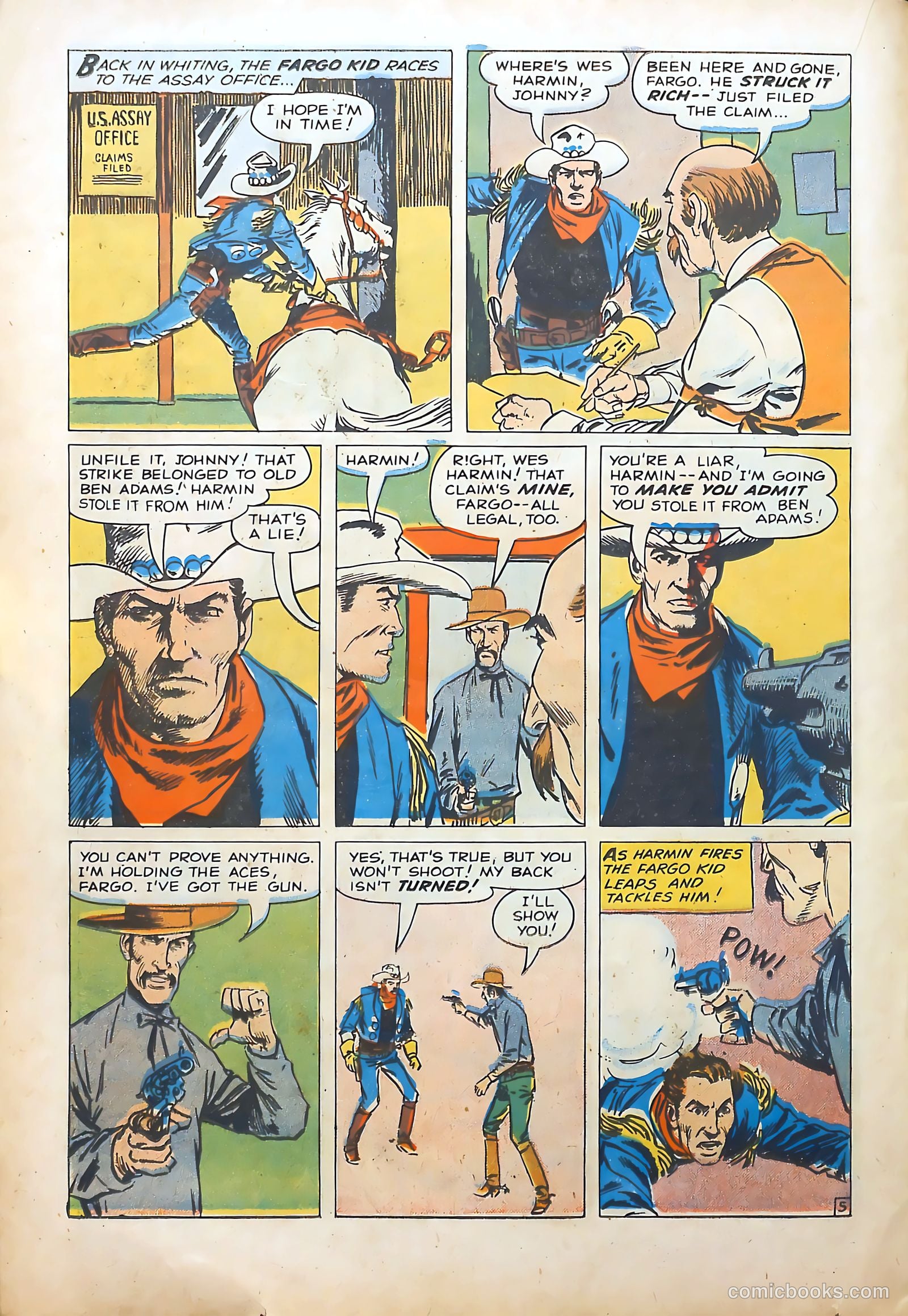 Fargo Kid #4 (1958) — page 22 of 36