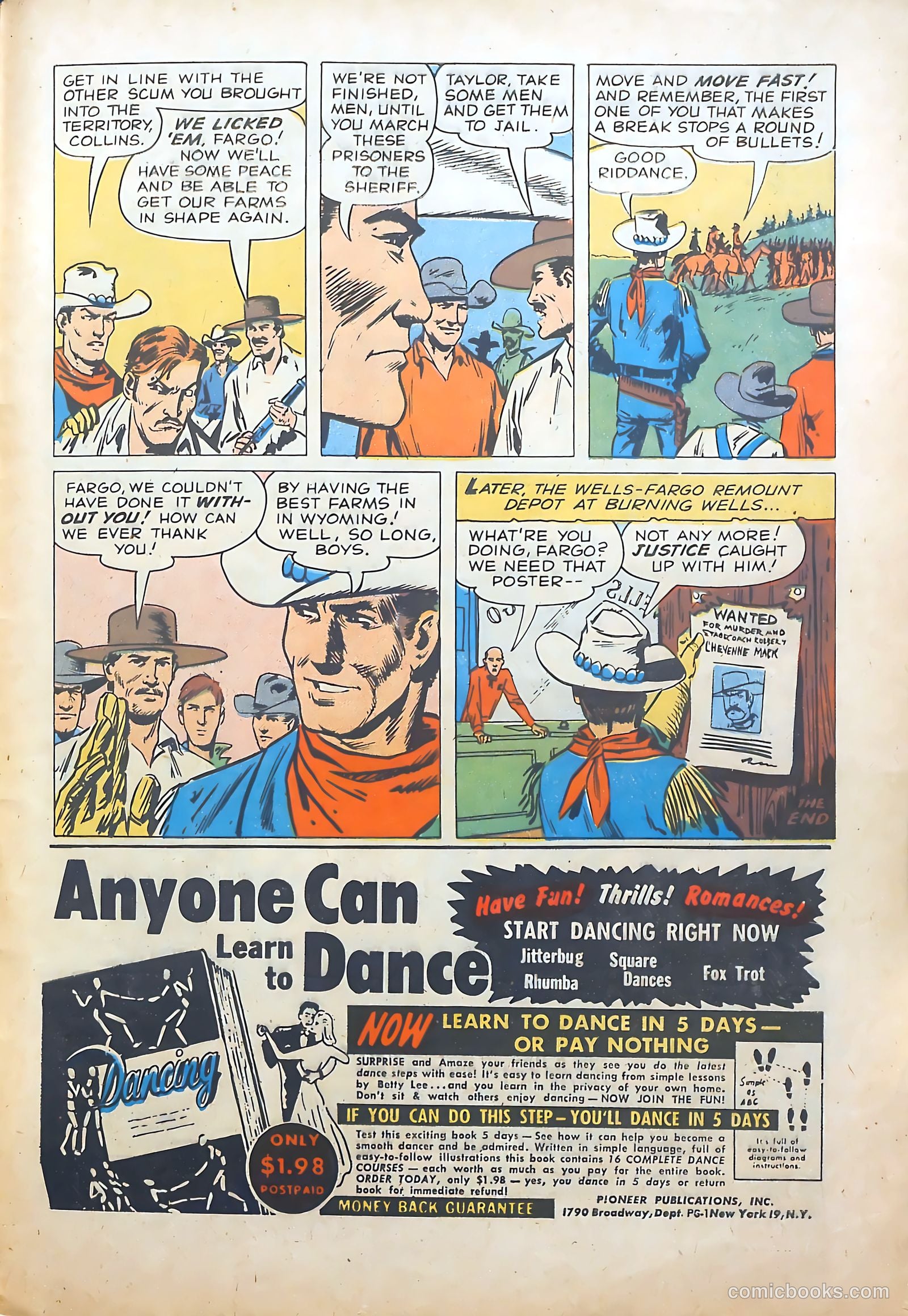 Fargo Kid #4 (1958) — page 33 of 36