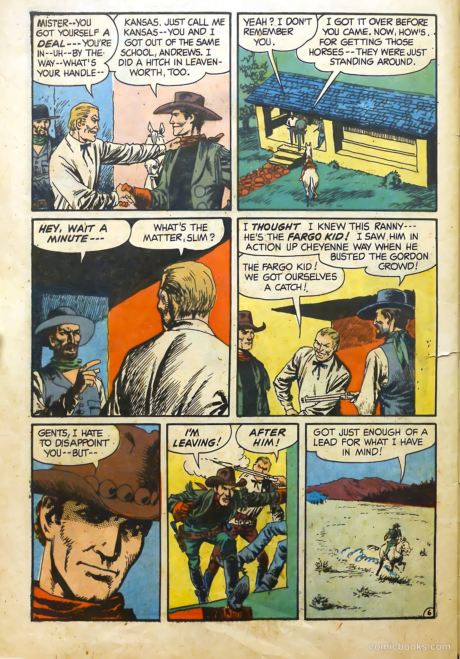 Fargo Kid #5 (1958) — page 33 of 37