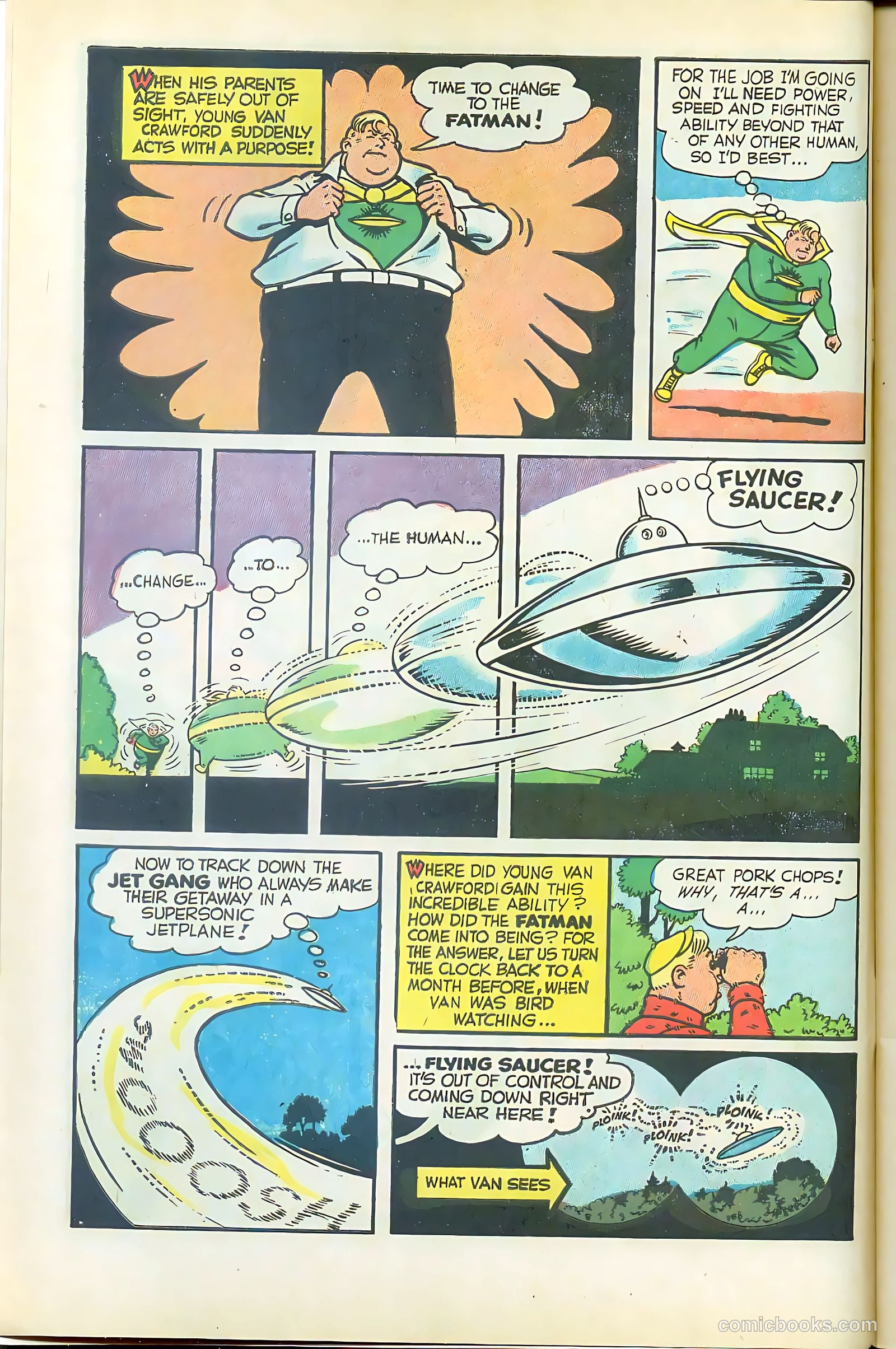 Fatman the Human Flying Saucer #1 (1967) — page 6 of 68