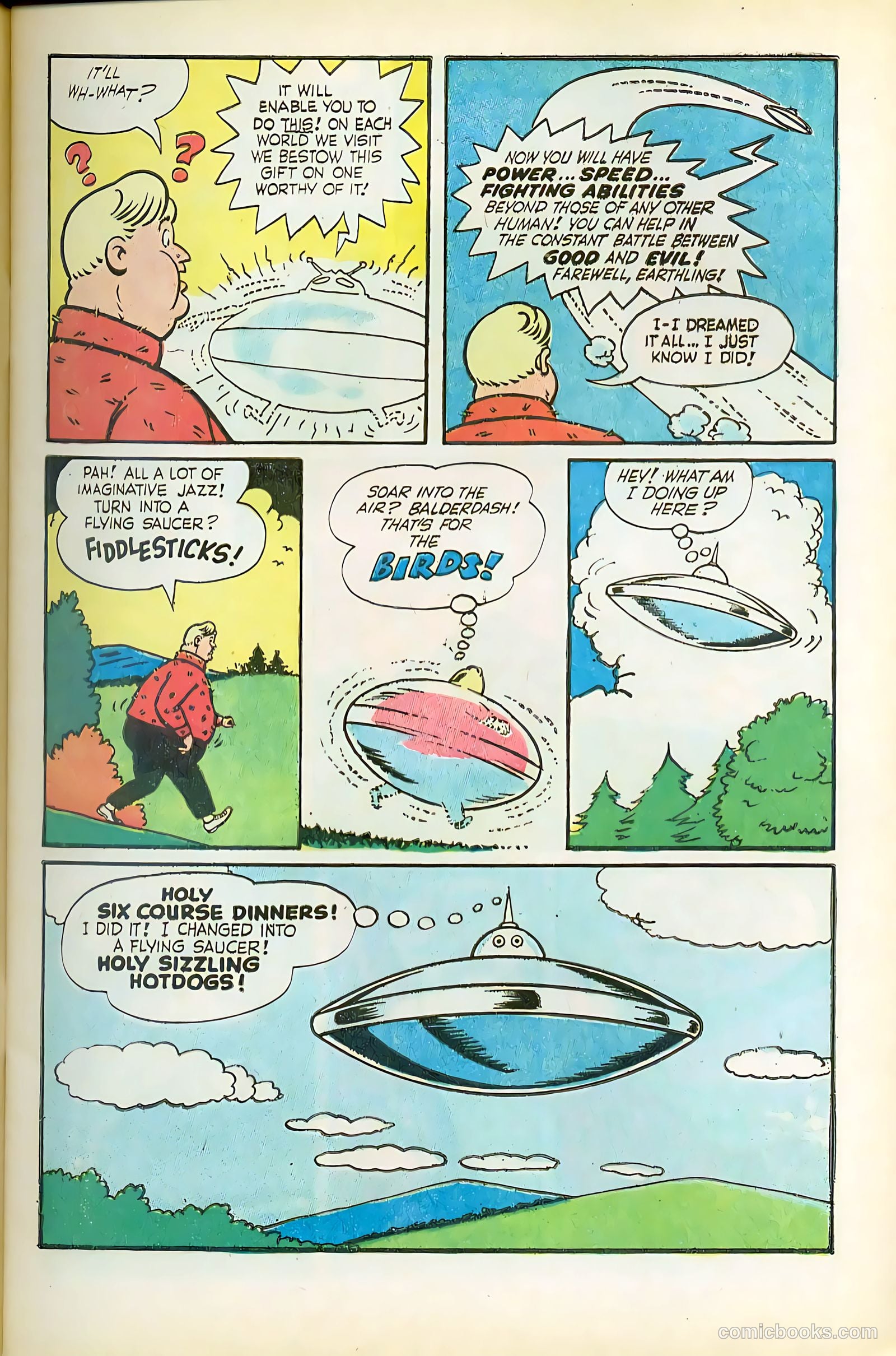 Fatman the Human Flying Saucer #1 (1967) — page 9 of 68