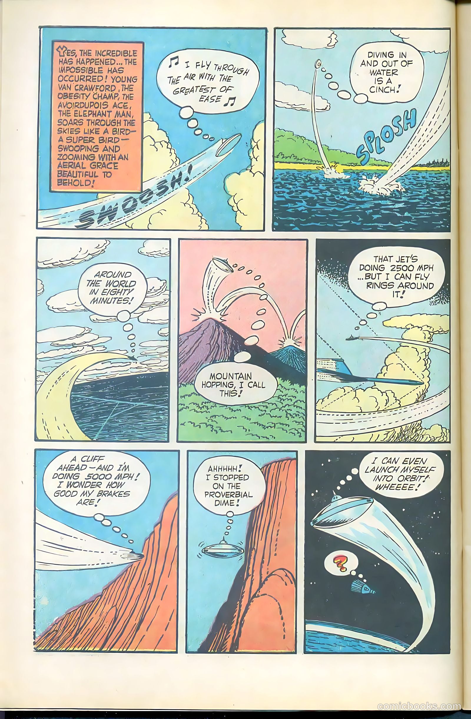 Fatman the Human Flying Saucer #1 (1967) — page 10 of 68