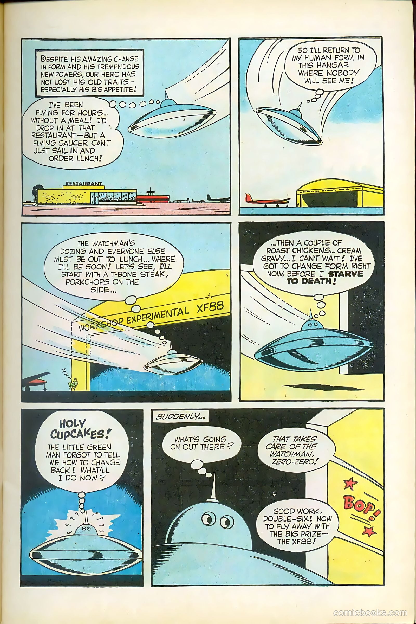 Fatman the Human Flying Saucer #1 (1967) — page 11 of 68