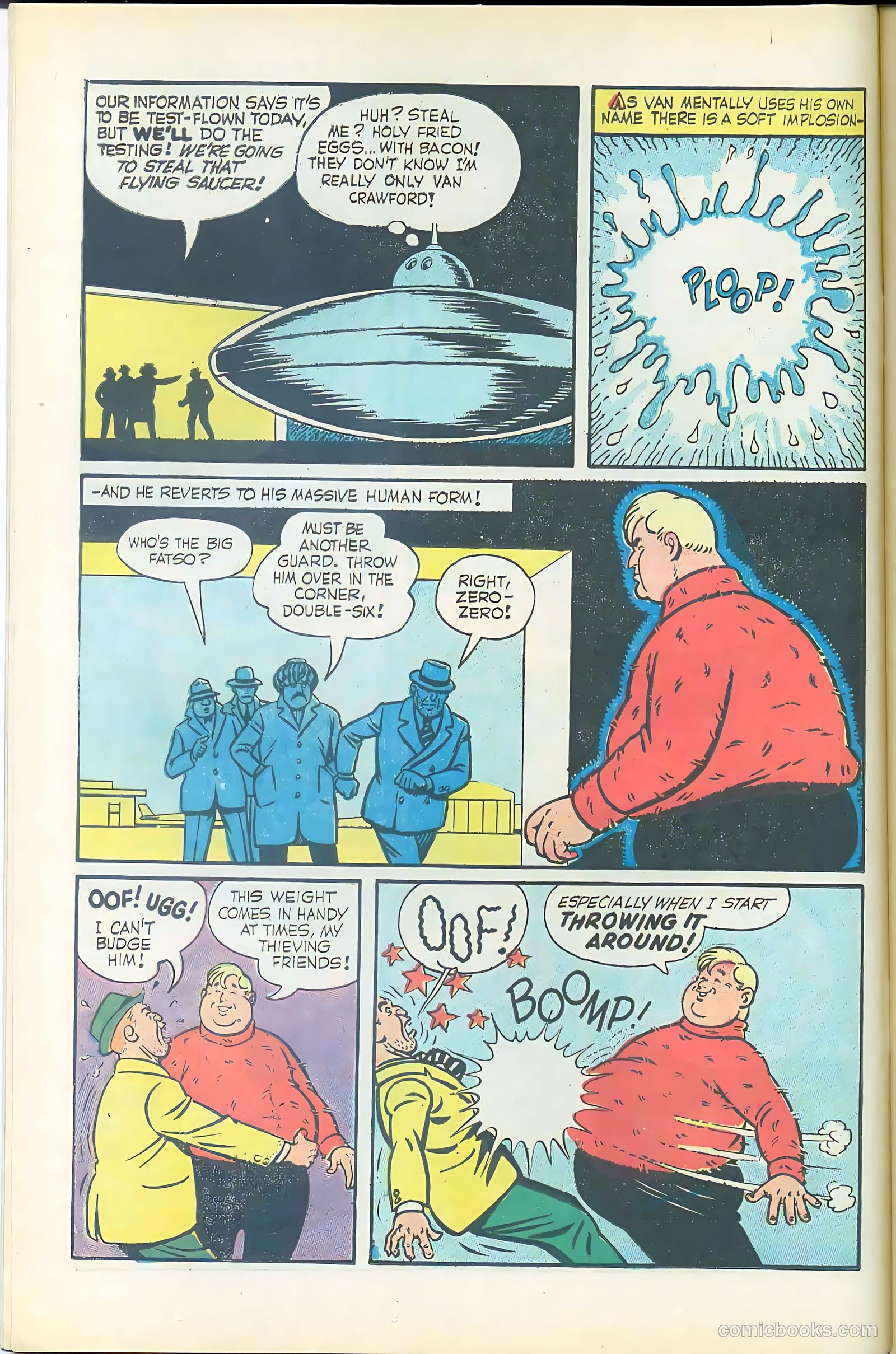 Fatman the Human Flying Saucer #1 (1967) — page 12 of 68