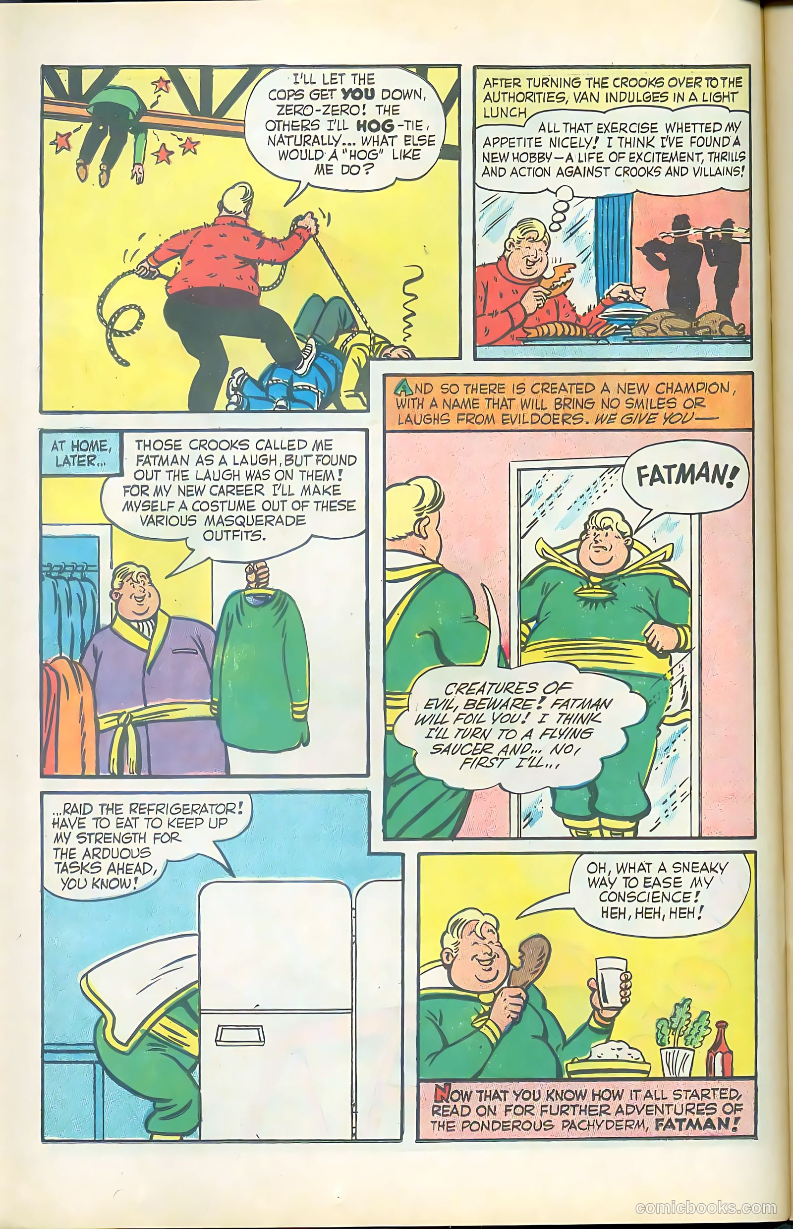 Fatman the Human Flying Saucer #1 (1967) — page 14 of 68