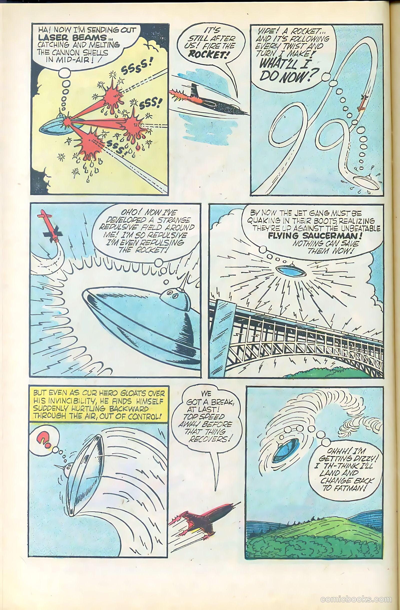 Fatman the Human Flying Saucer #1 (1967) — page 20 of 68