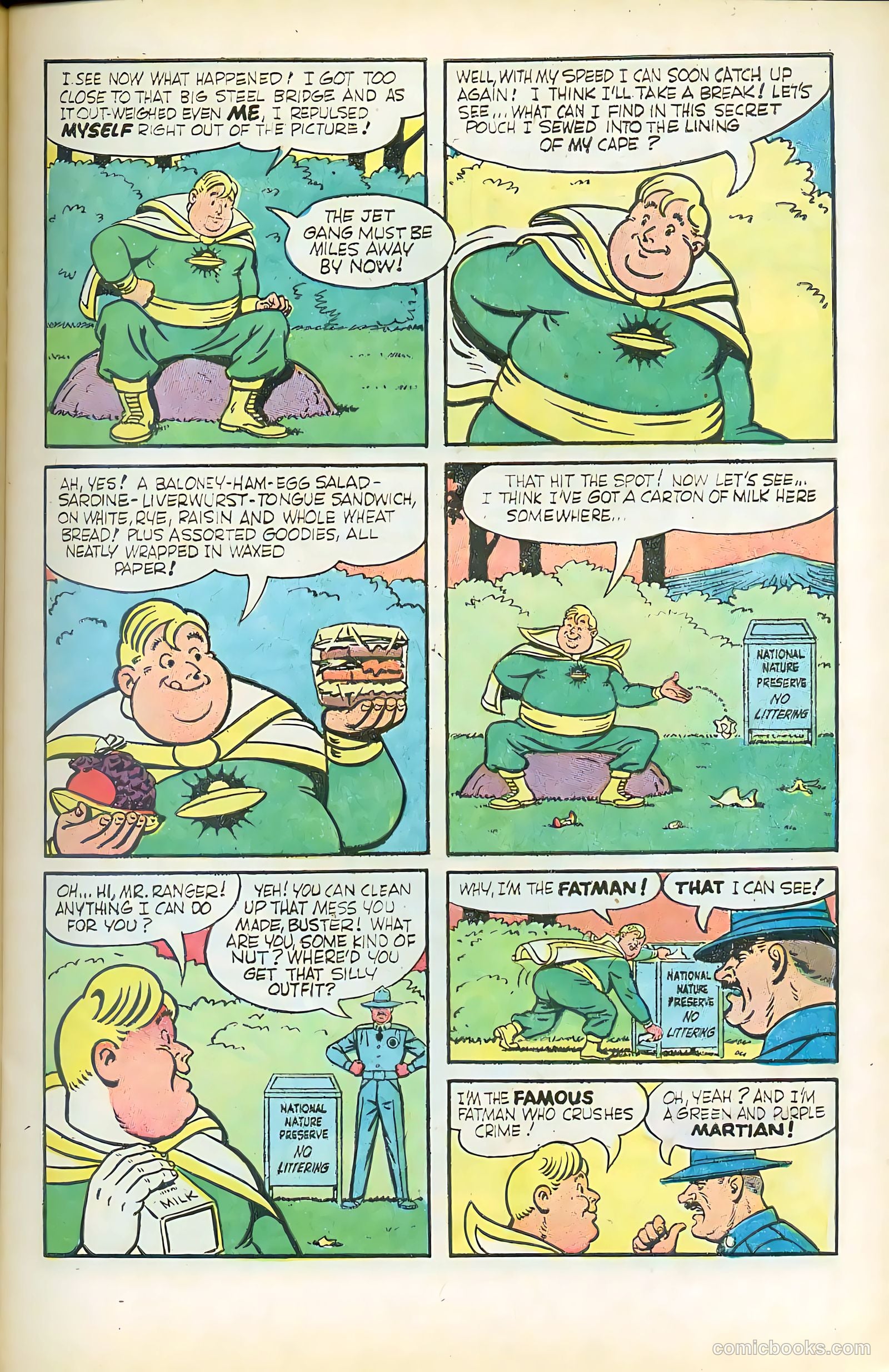 Fatman the Human Flying Saucer #1 (1967) — page 21 of 68