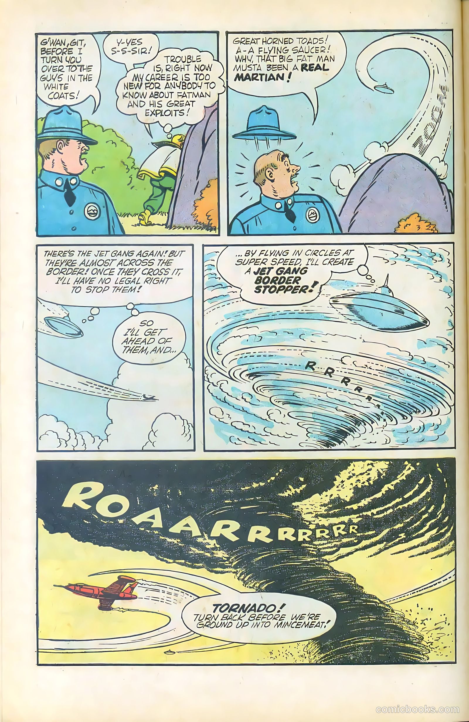 Fatman the Human Flying Saucer #1 (1967) — page 22 of 68