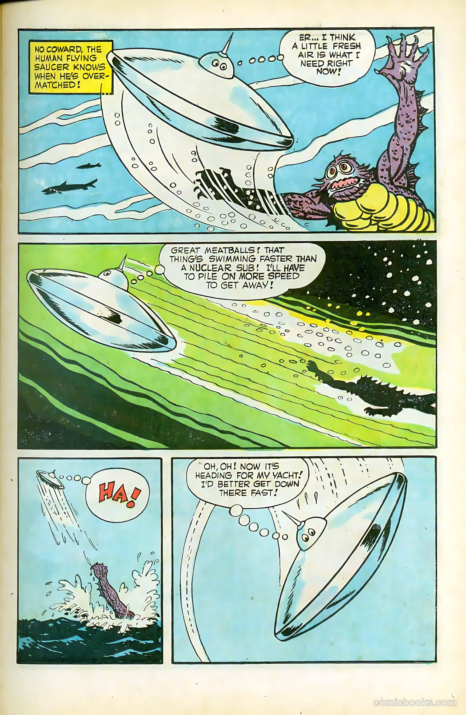 Fatman the Human Flying Saucer #1 (1967) — page 27 of 68