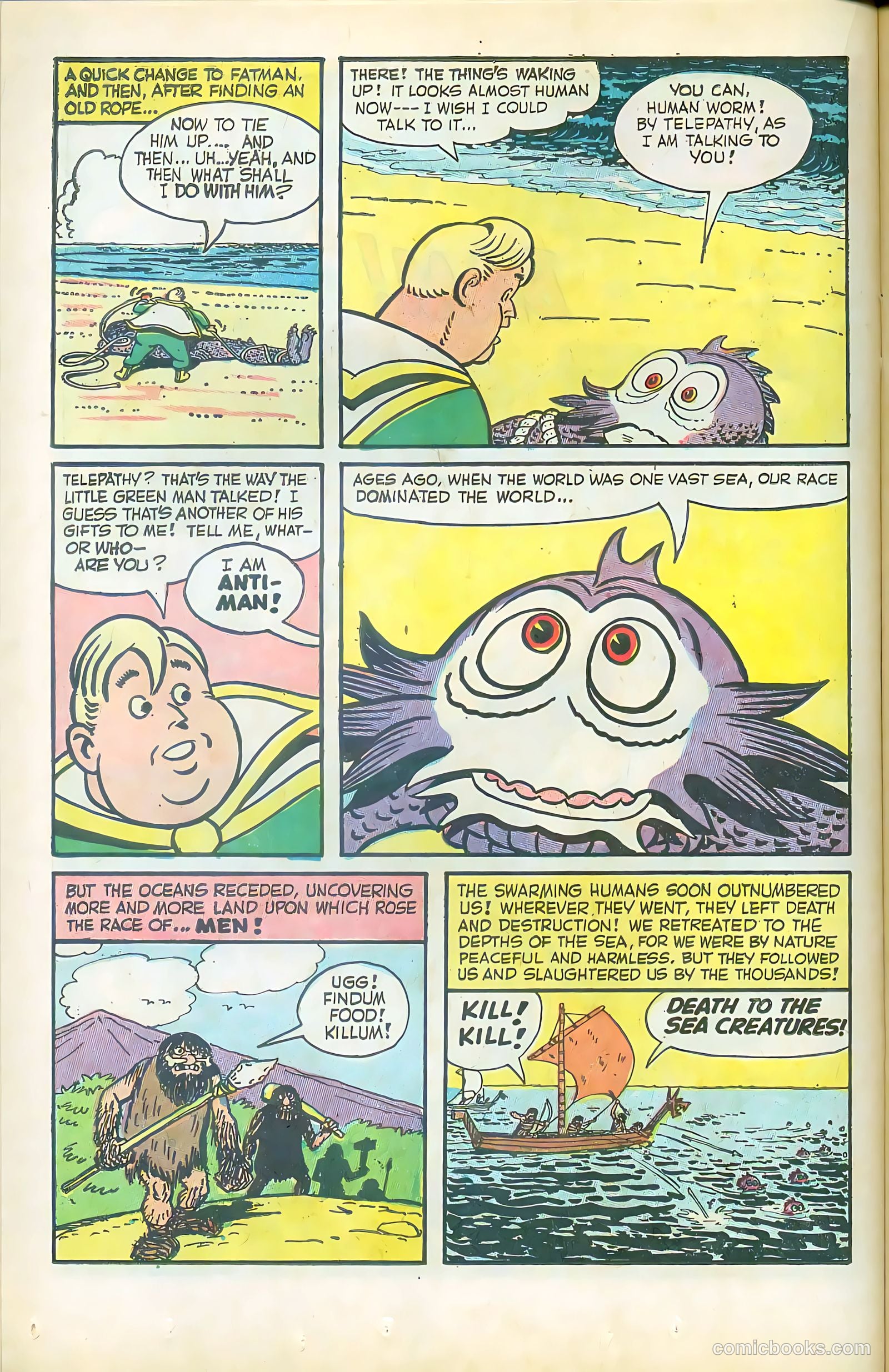 Fatman the Human Flying Saucer #1 (1967) — page 30 of 68