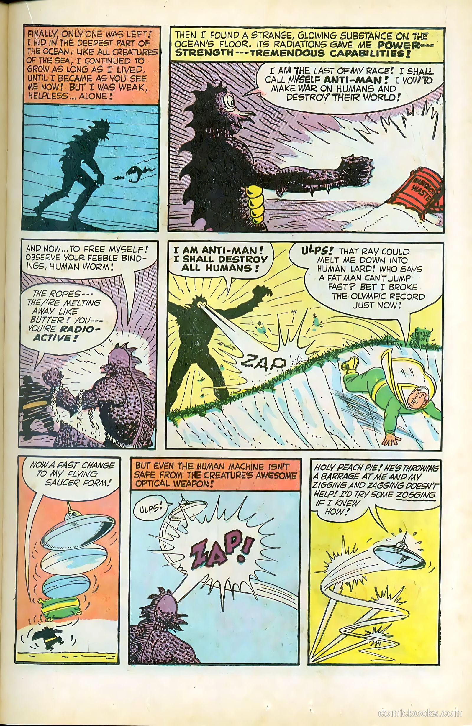 Fatman the Human Flying Saucer #1 (1967) — page 31 of 68