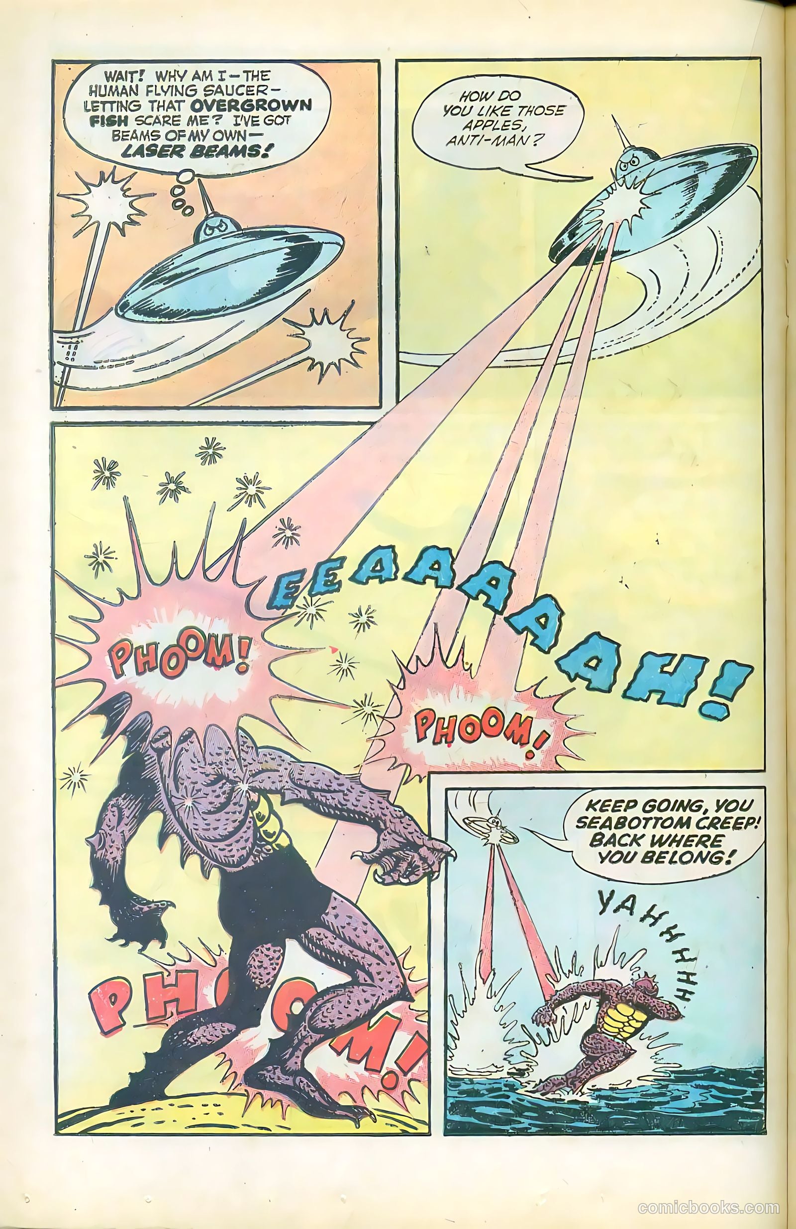Fatman the Human Flying Saucer #1 (1967) — page 32 of 68