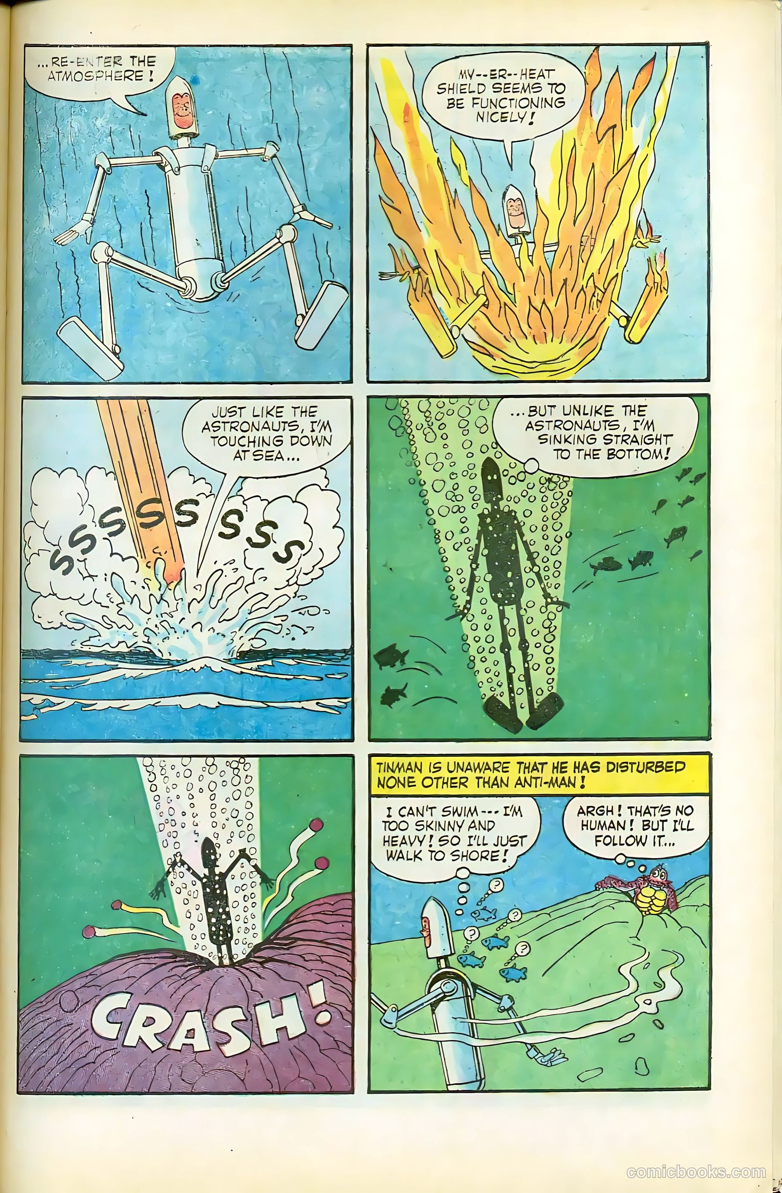 Fatman the Human Flying Saucer #1 (1967) — page 45 of 68