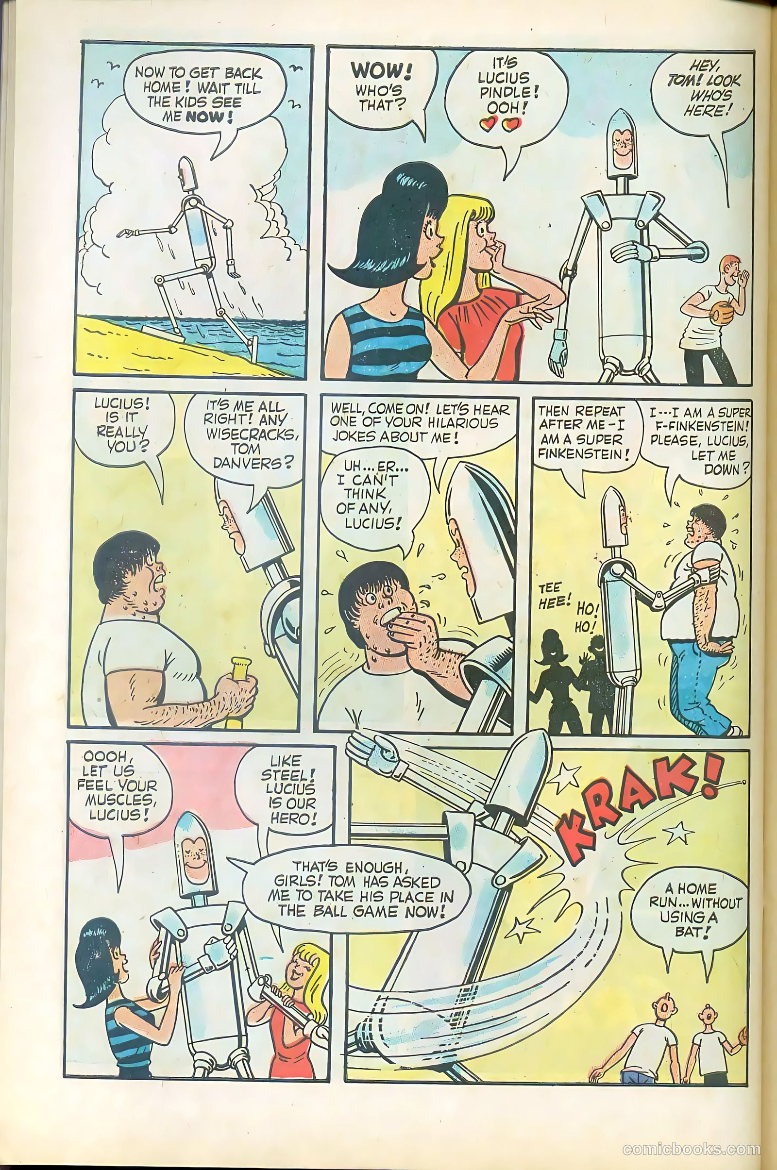 Fatman the Human Flying Saucer #1 (1967) — page 46 of 68