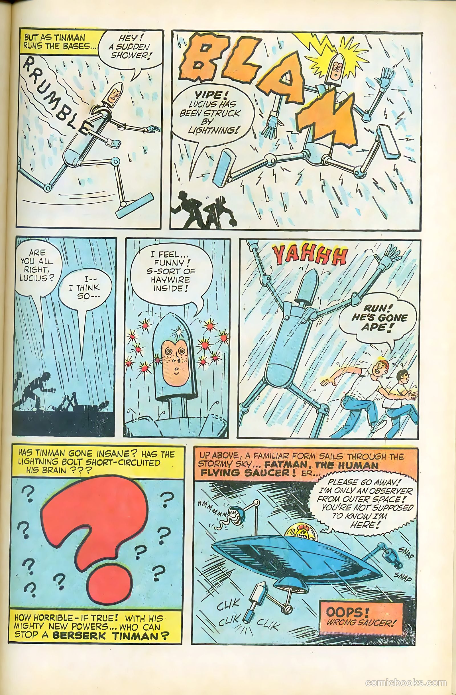 Fatman the Human Flying Saucer #1 (1967) — page 47 of 68