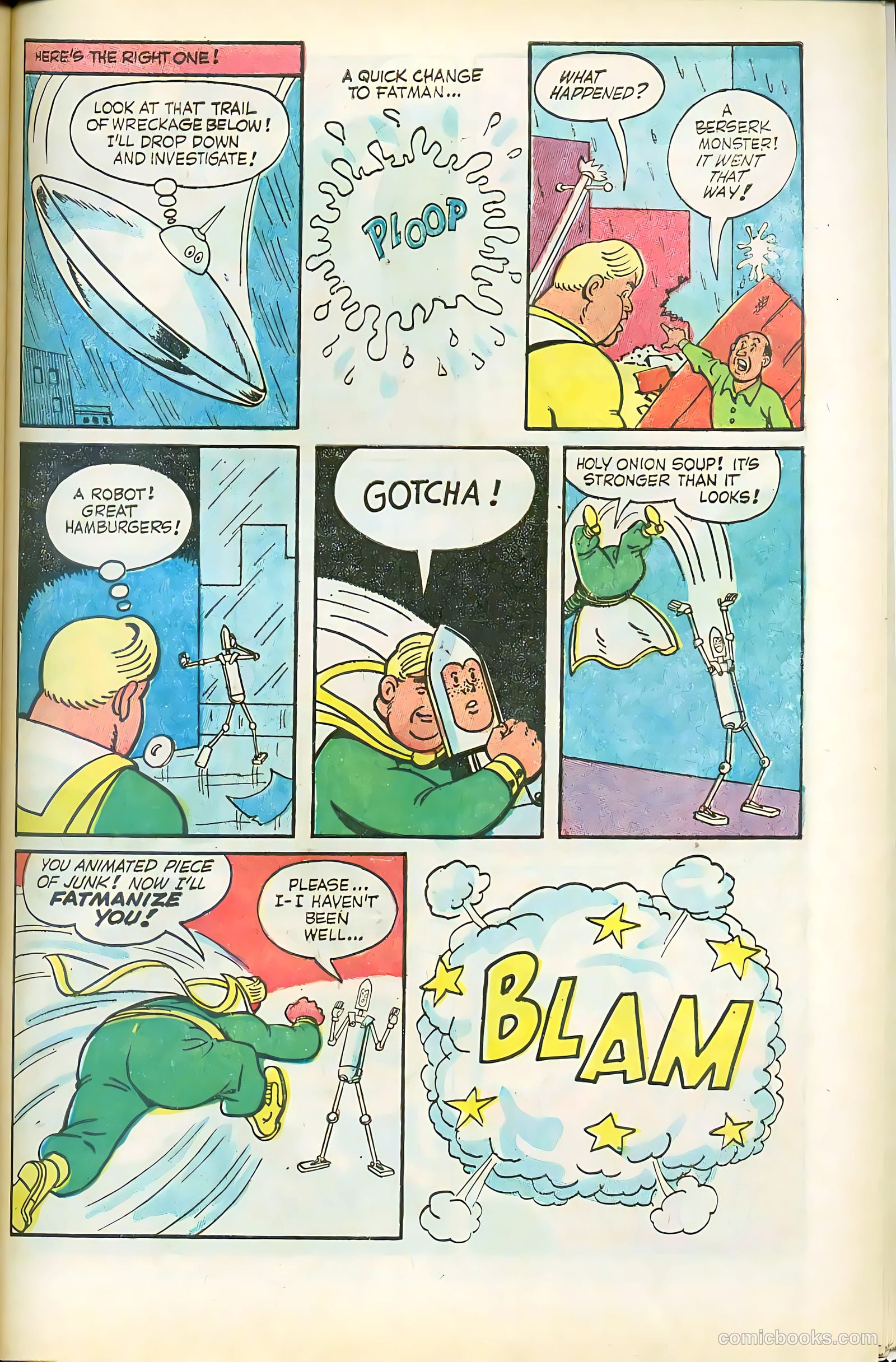Fatman the Human Flying Saucer #1 (1967) — page 49 of 68