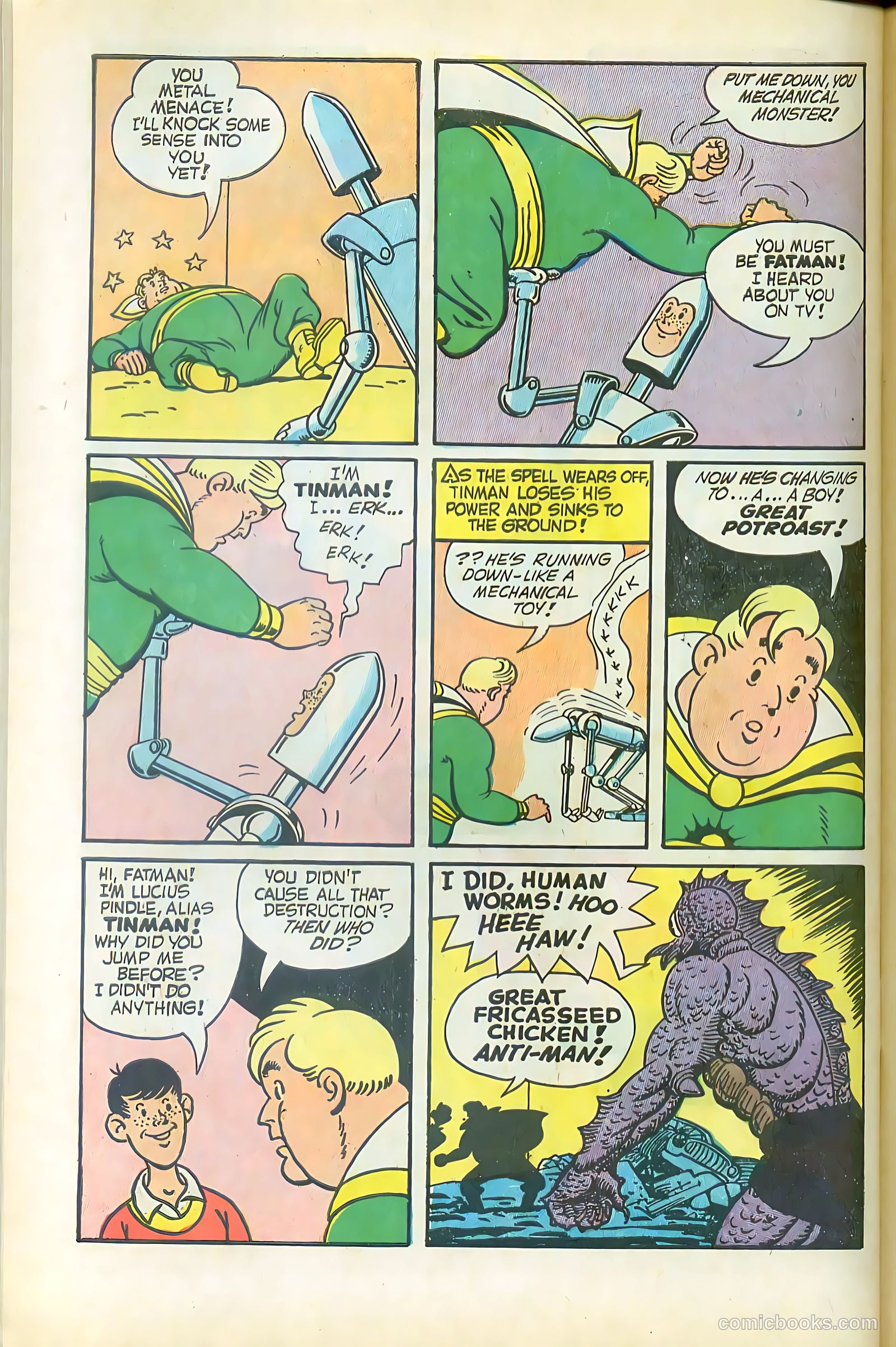 Fatman the Human Flying Saucer #1 (1967) — page 50 of 68