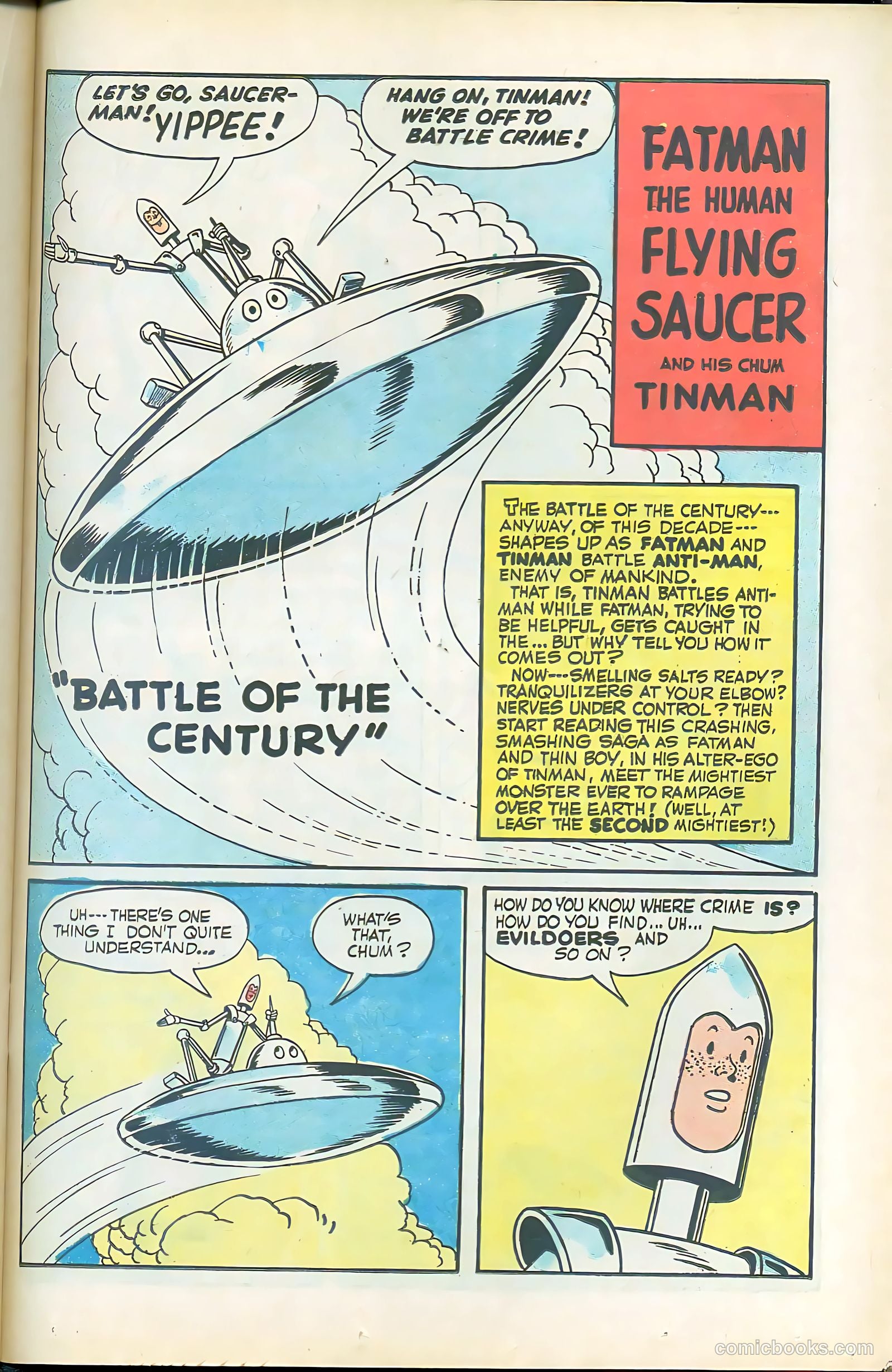 Fatman the Human Flying Saucer #1 (1967) — page 55 of 68