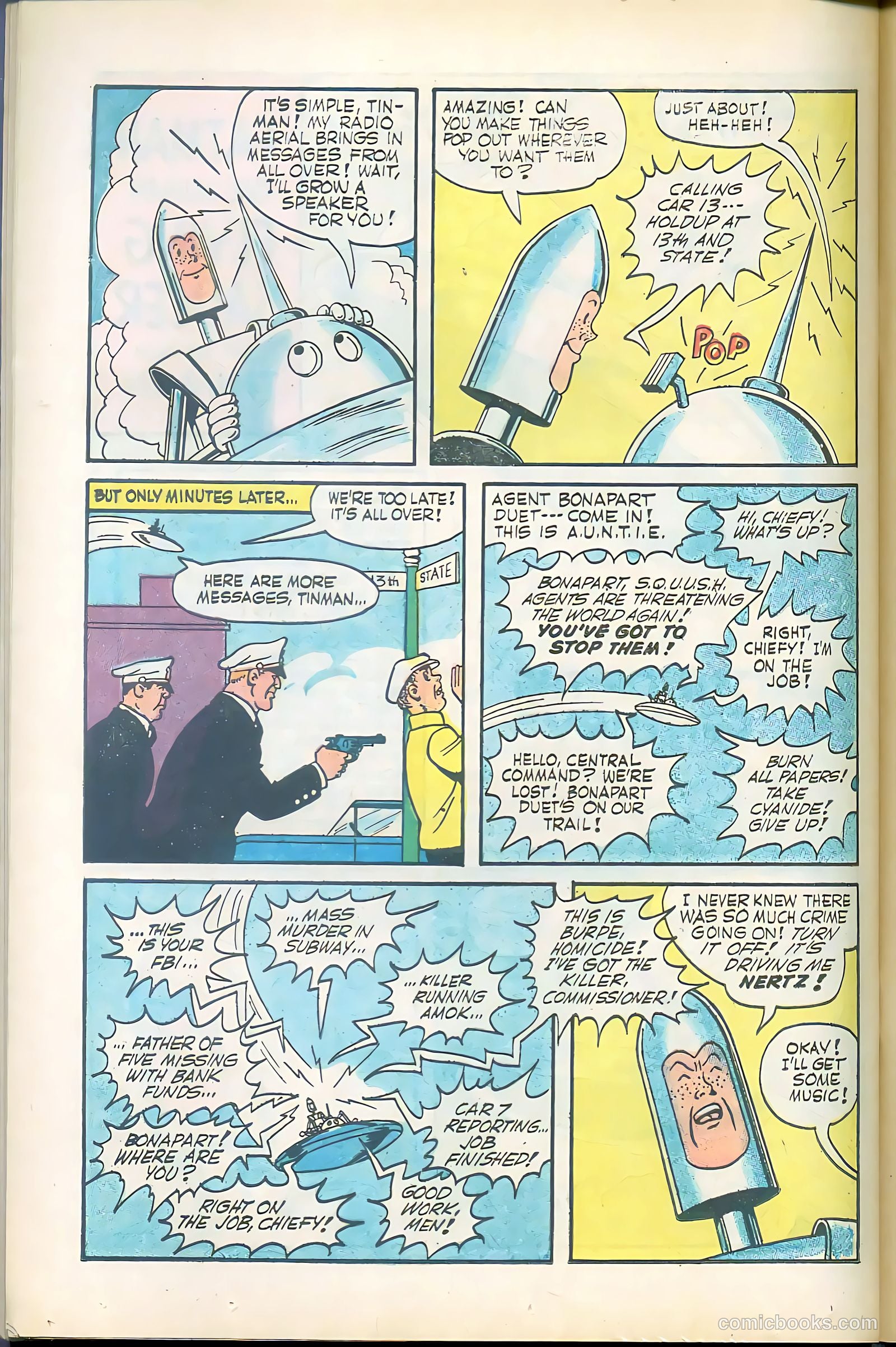 Fatman the Human Flying Saucer #1 (1967) — page 56 of 68