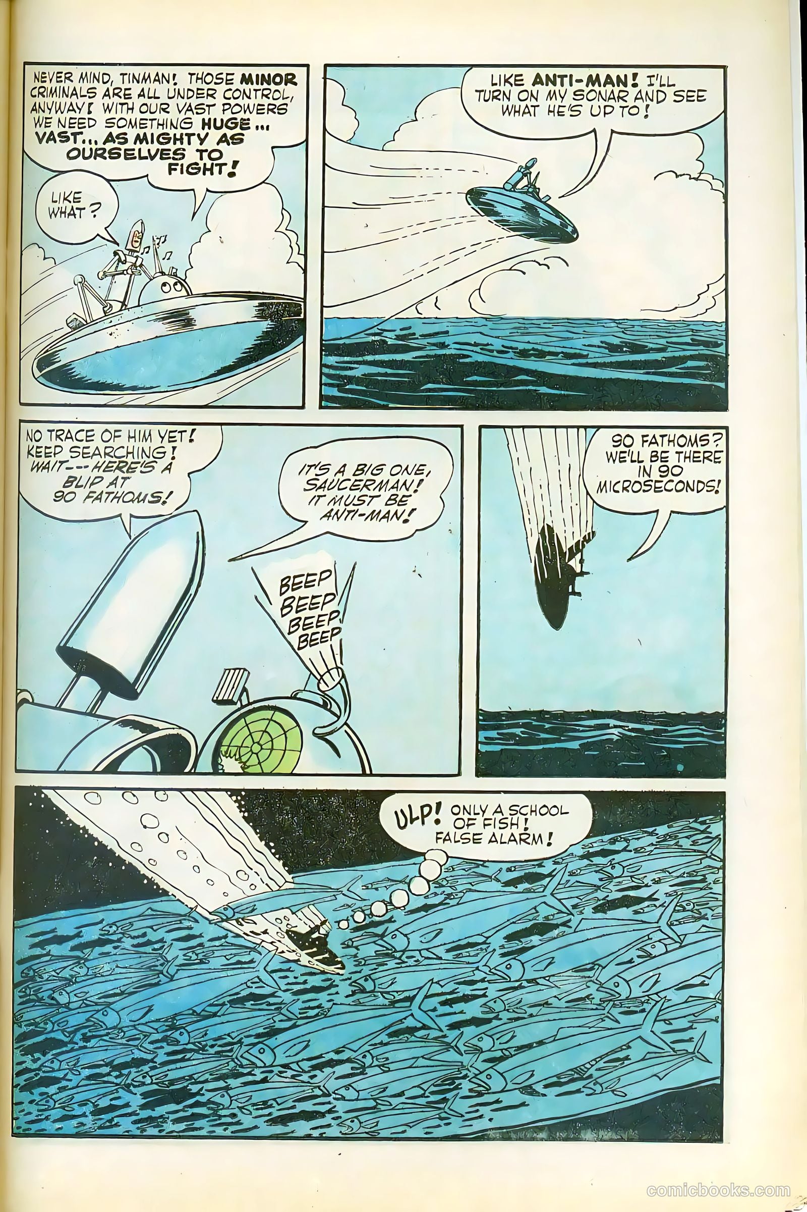 Fatman the Human Flying Saucer #1 (1967) — page 57 of 68
