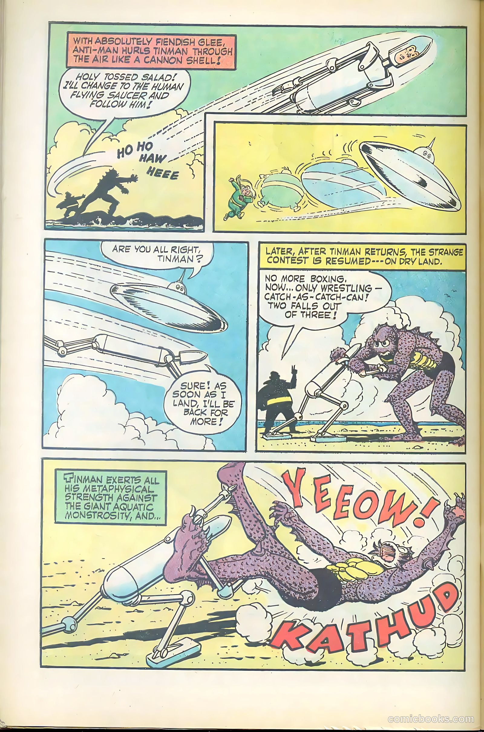 Fatman the Human Flying Saucer #1 (1967) — page 60 of 68
