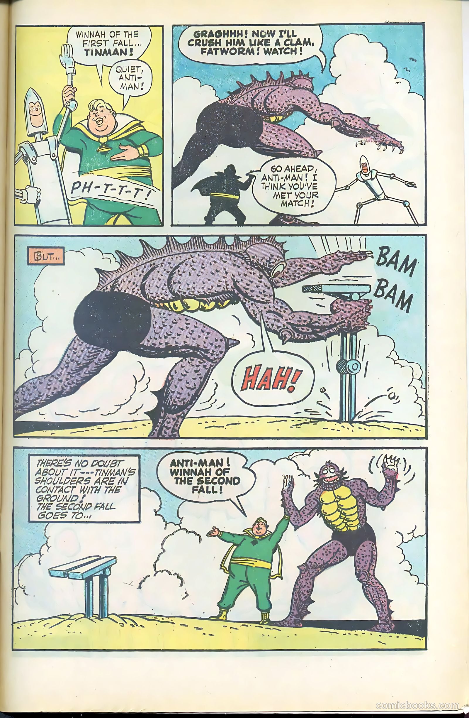 Fatman the Human Flying Saucer #1 (1967) — page 61 of 68