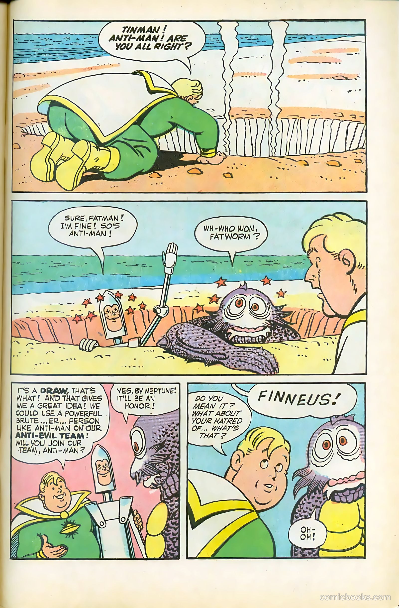 Fatman the Human Flying Saucer #1 (1967) — page 63 of 68