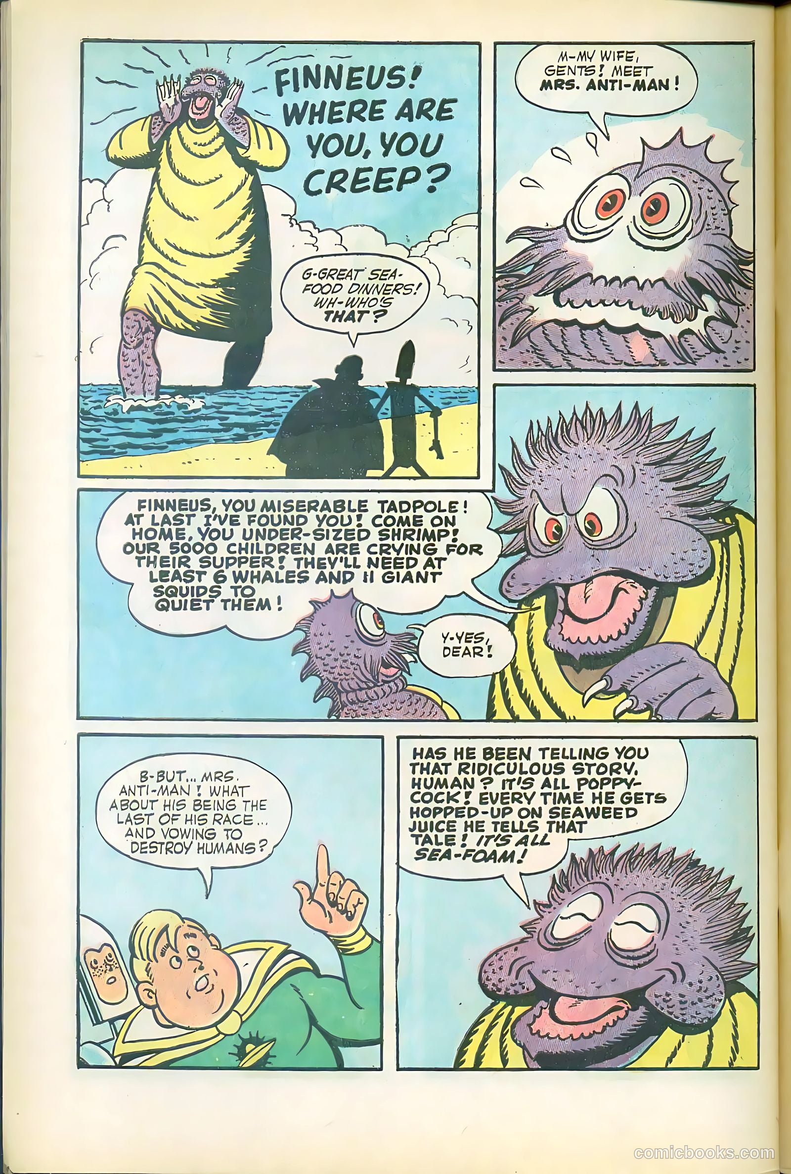 Fatman the Human Flying Saucer #1 (1967) — page 64 of 68